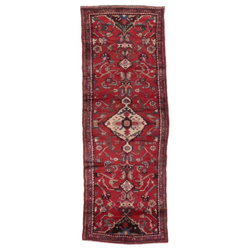 3'4 x 9'7 Hand-Knotted Persian Hamadan Long Rug