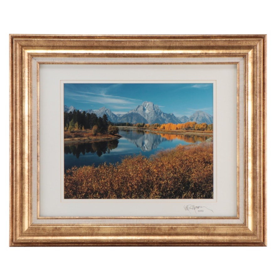 William R. Montgomery Mt. Moran Chromogenic Photograph