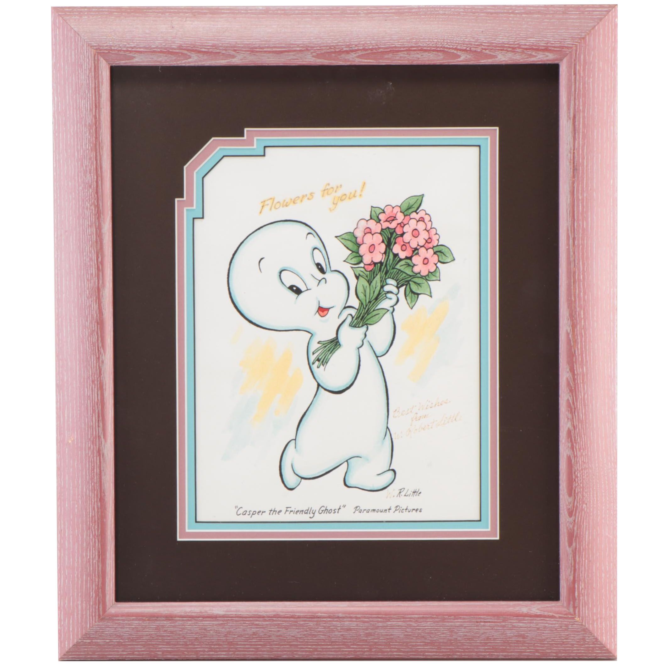 William Robert Little, Jr. Cartoon "Casper the Friendly Ghost"