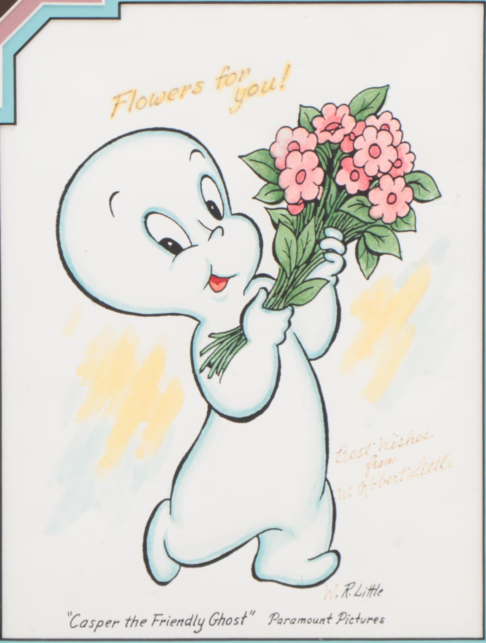 William Robert Little, Jr. Cartoon "Casper the Friendly Ghost"