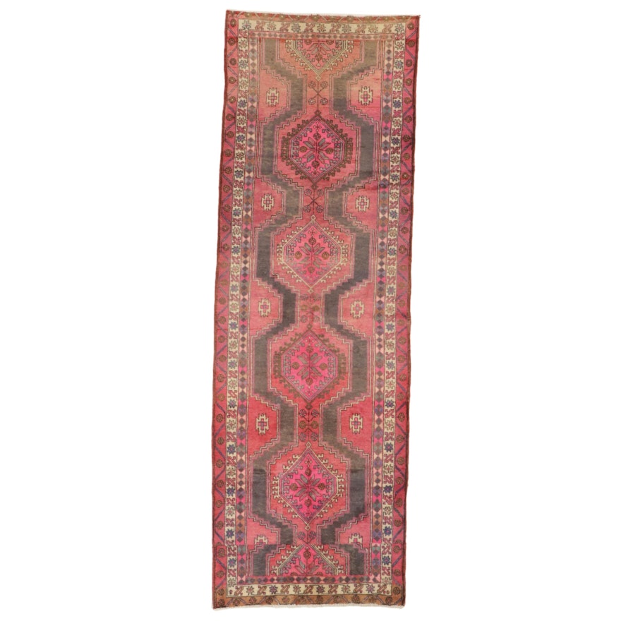 3'4 x 10'1 Hand-Knotted Persian Kurdish Long Rug