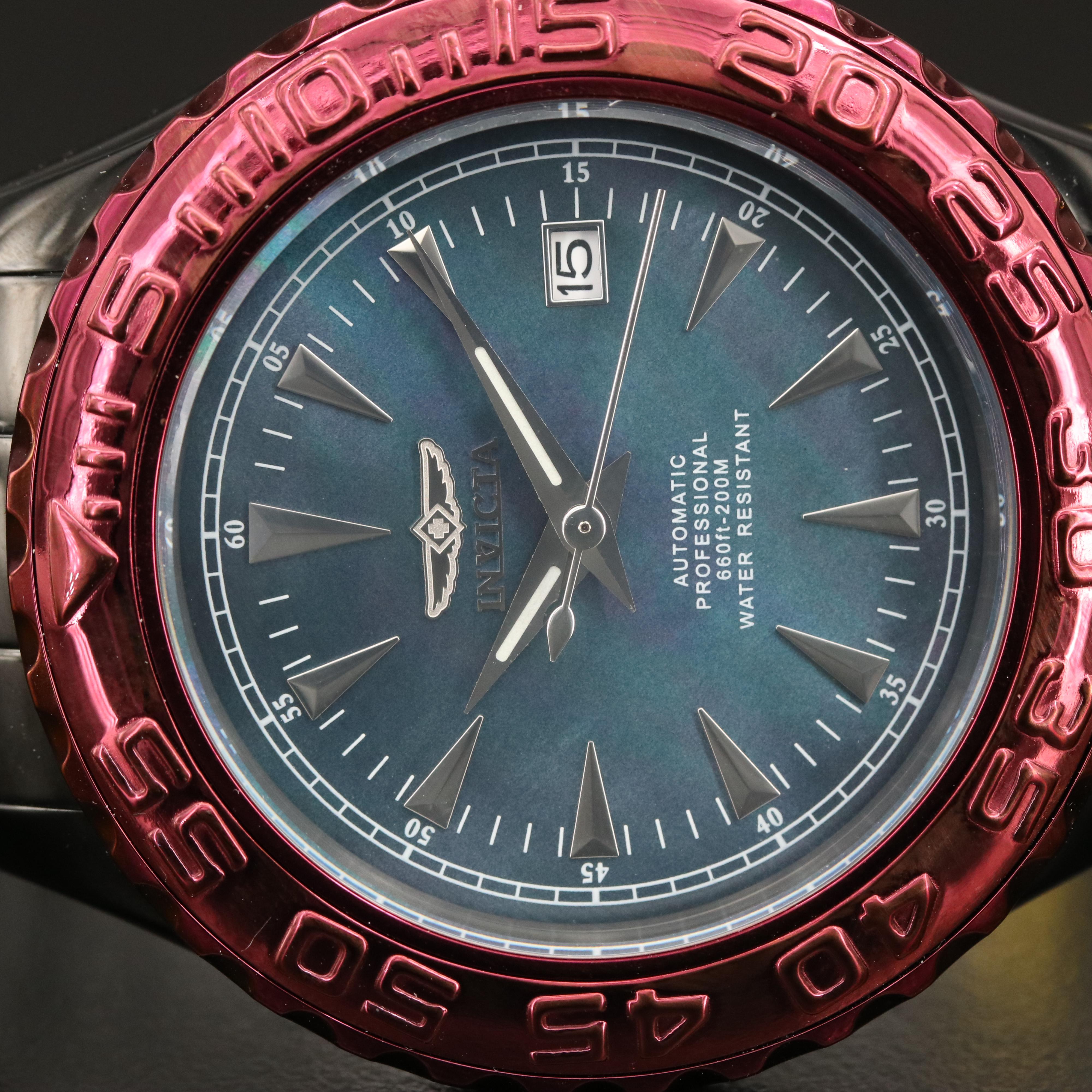 Pair of Invicta Watches in Carry Case