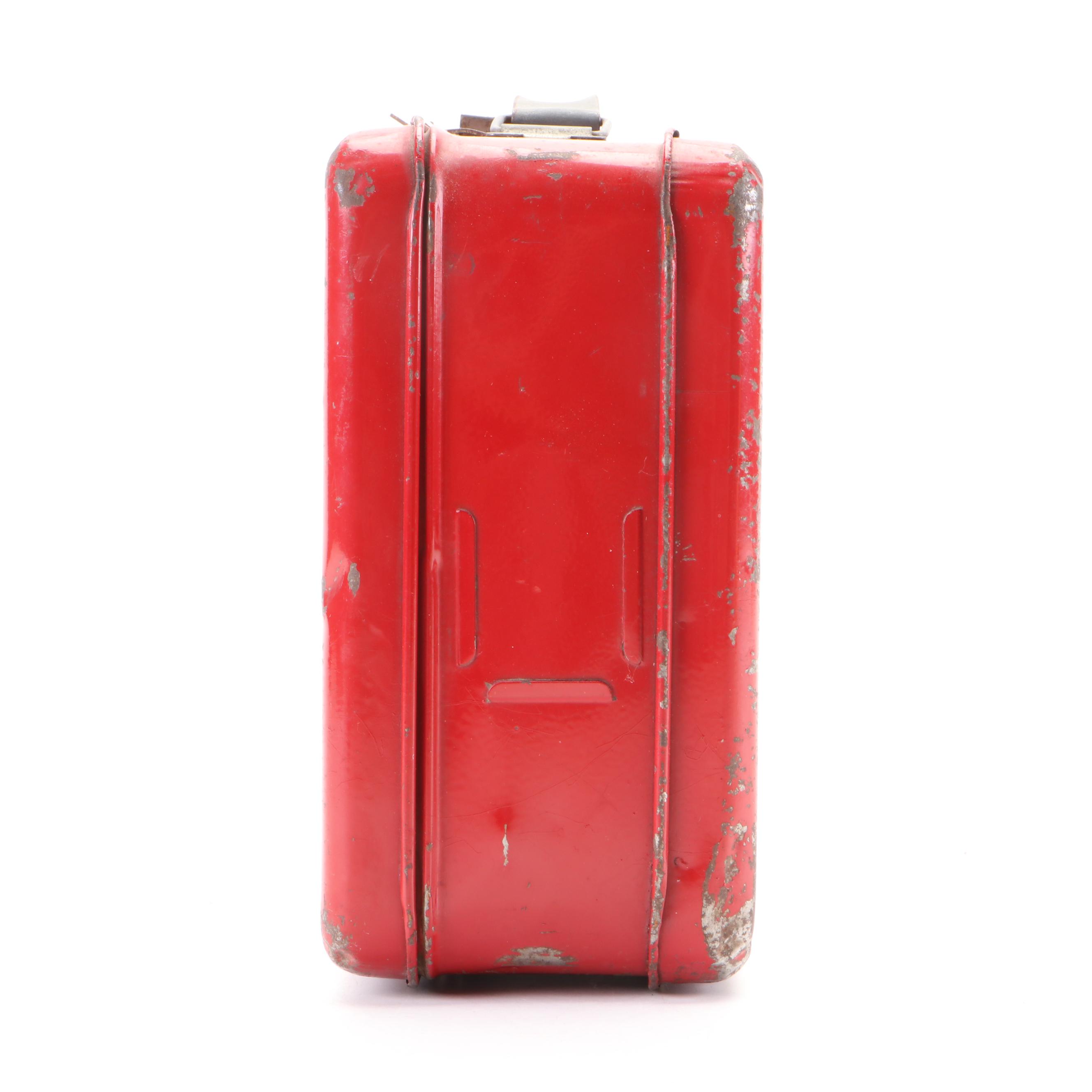 Aladdin "Hopalong Cassidy" Themed Lunchbox and Thermos, 1950s