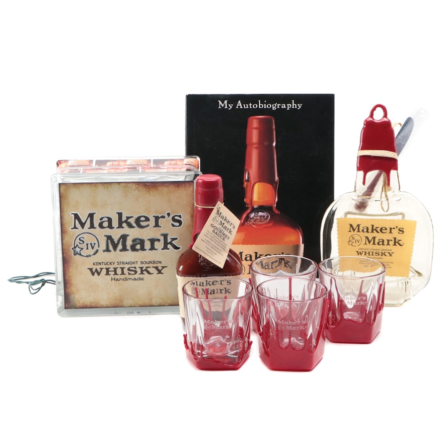 Maker's Mark Gourmet Sauce, Whiskey Glasses, Cheese Board and More
