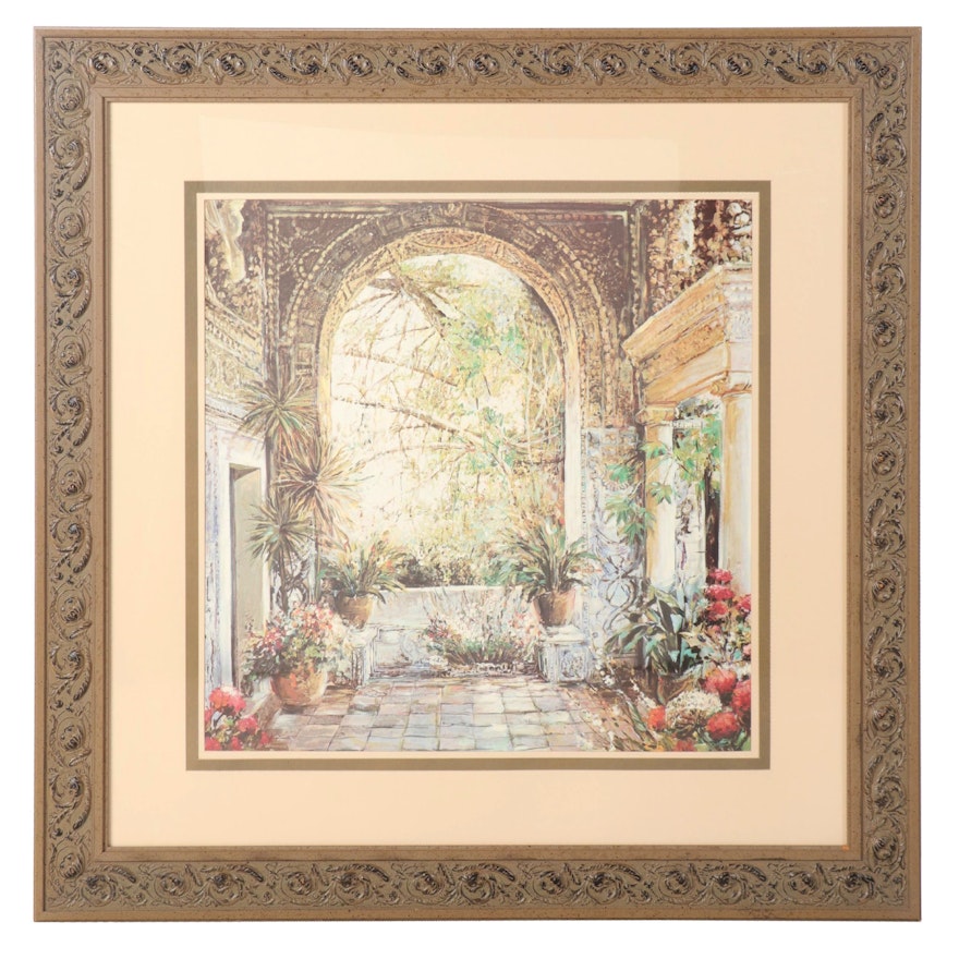 Offset Lithograph "Splendor in the Arch"