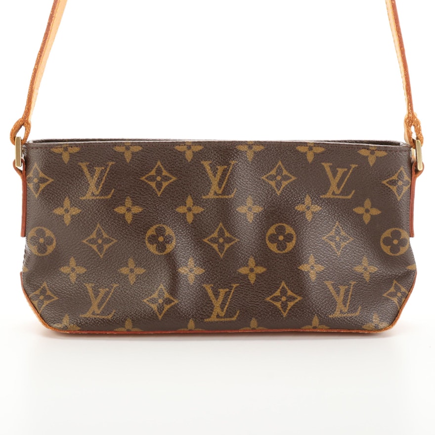 Louis Vuitton Trotteur Crossbody Bag in Monogram Canvas and Vachetta Leather