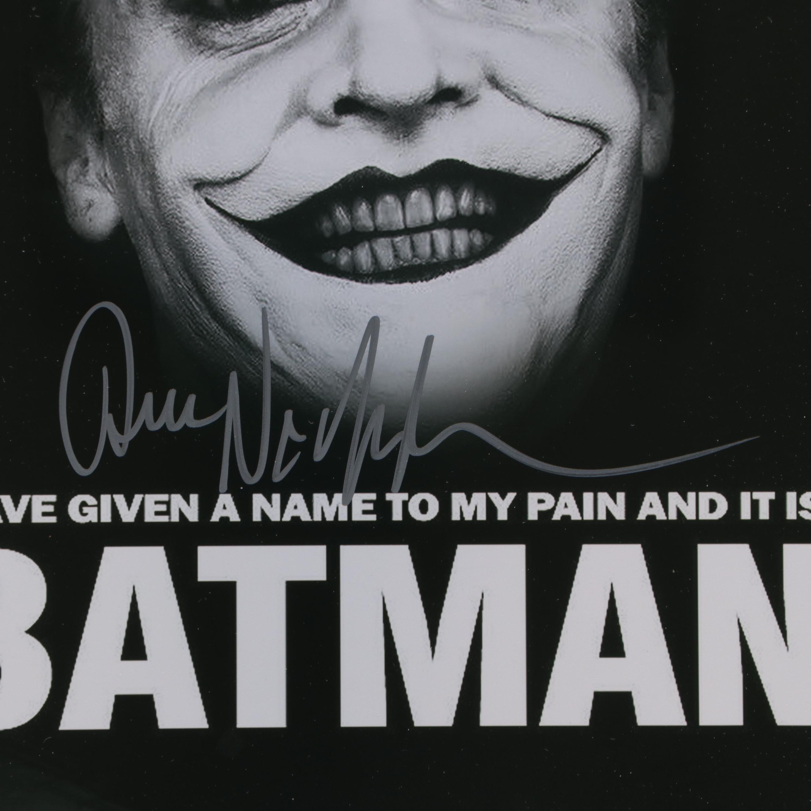 Jack Nicholson Signed "Batman" Giclée with COA