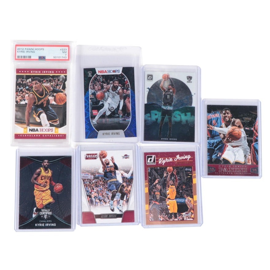 Panini Kyrie Irving Cleveland Cavaliers Graded and Ungraded Basketball Cards