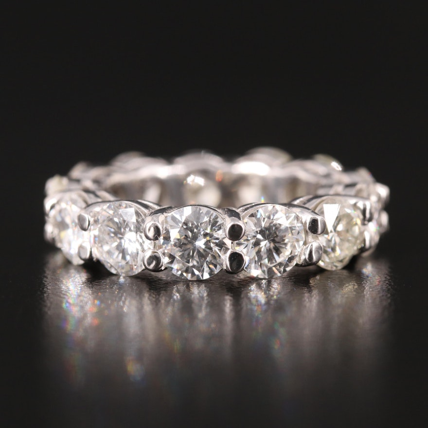 14K 7.32 CTW Diamond Eternity Band