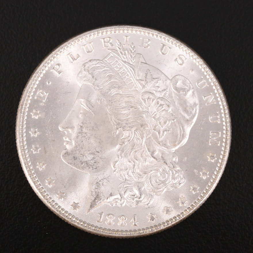 1884 Morgan Silver Dollar