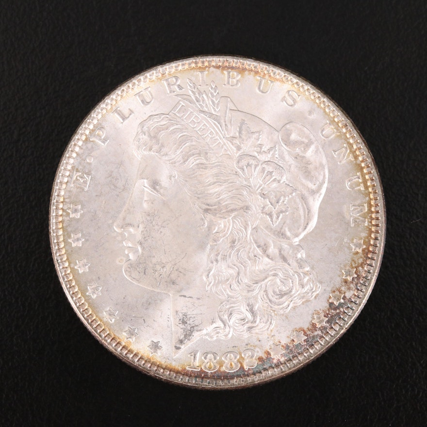 1882 Morgan Silver Dollar