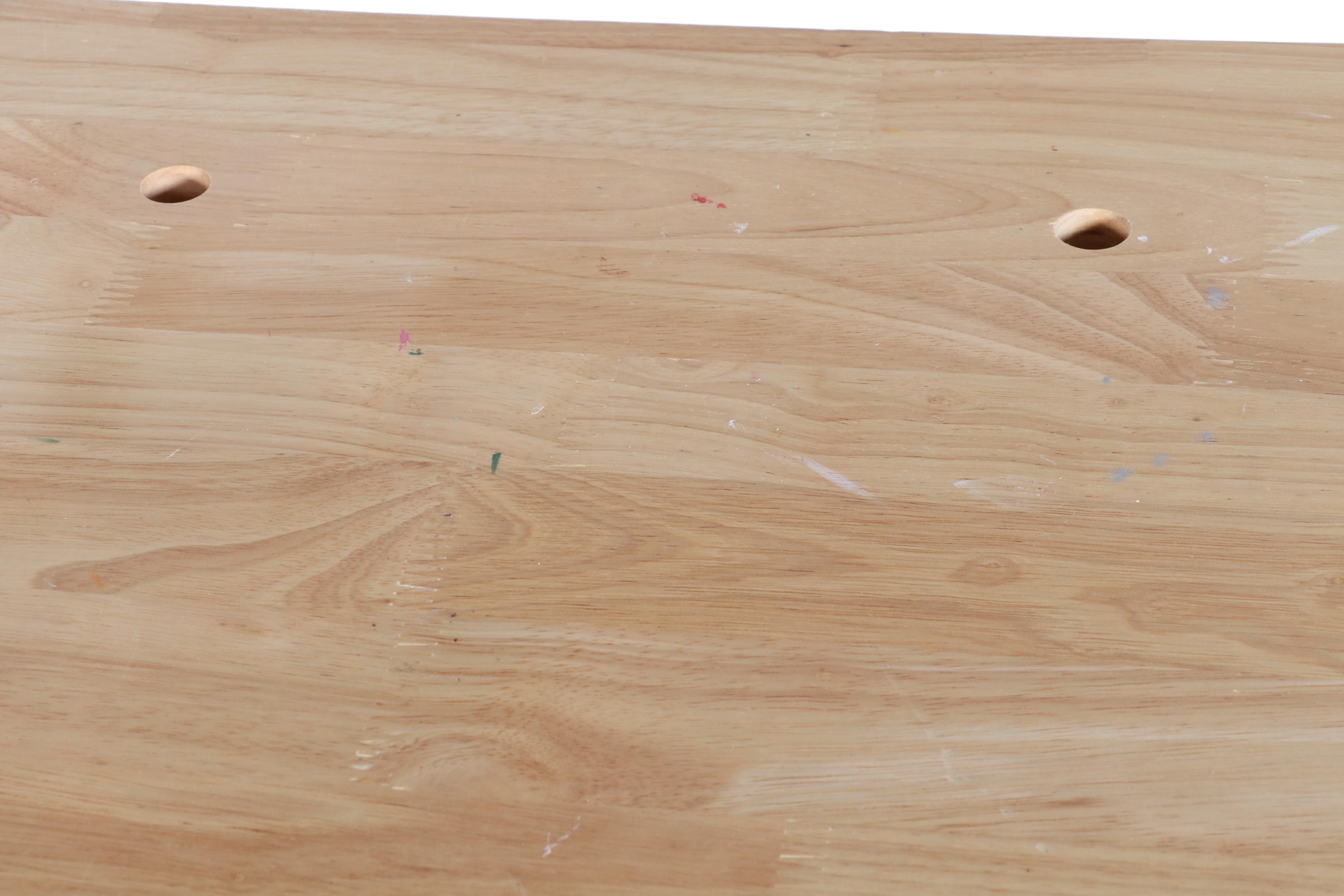 Windsor Design Hardwood Four-Drawer Workbench Plus Art Supplies