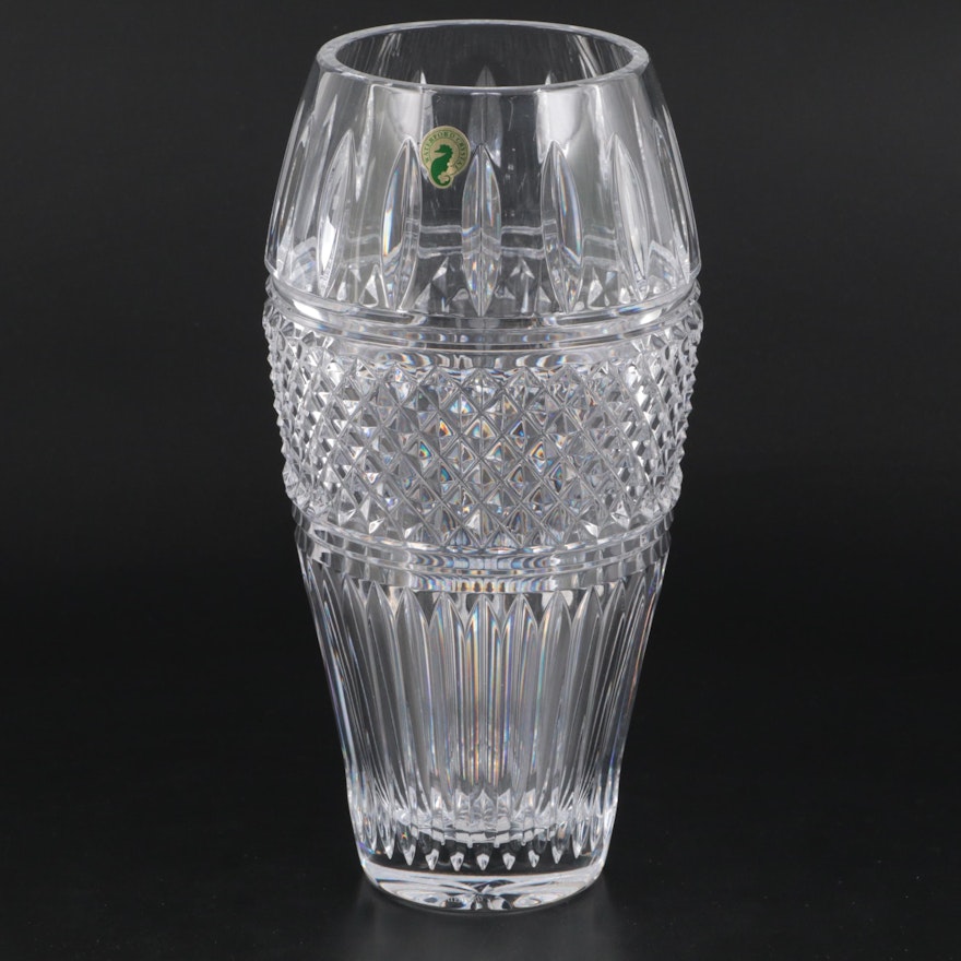 Waterford Crystal " Irish Lace" Vase Flower Vase, 2010–2017
