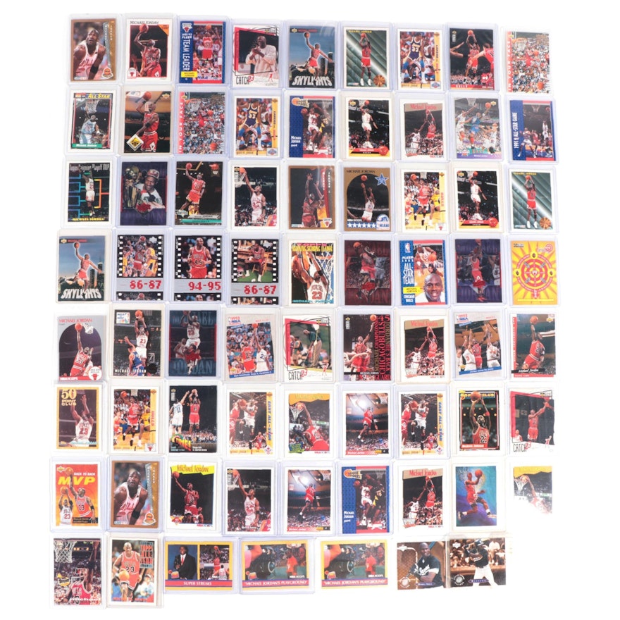 1990s Fleer and Topps Michael Jordan and More Basketball Cards