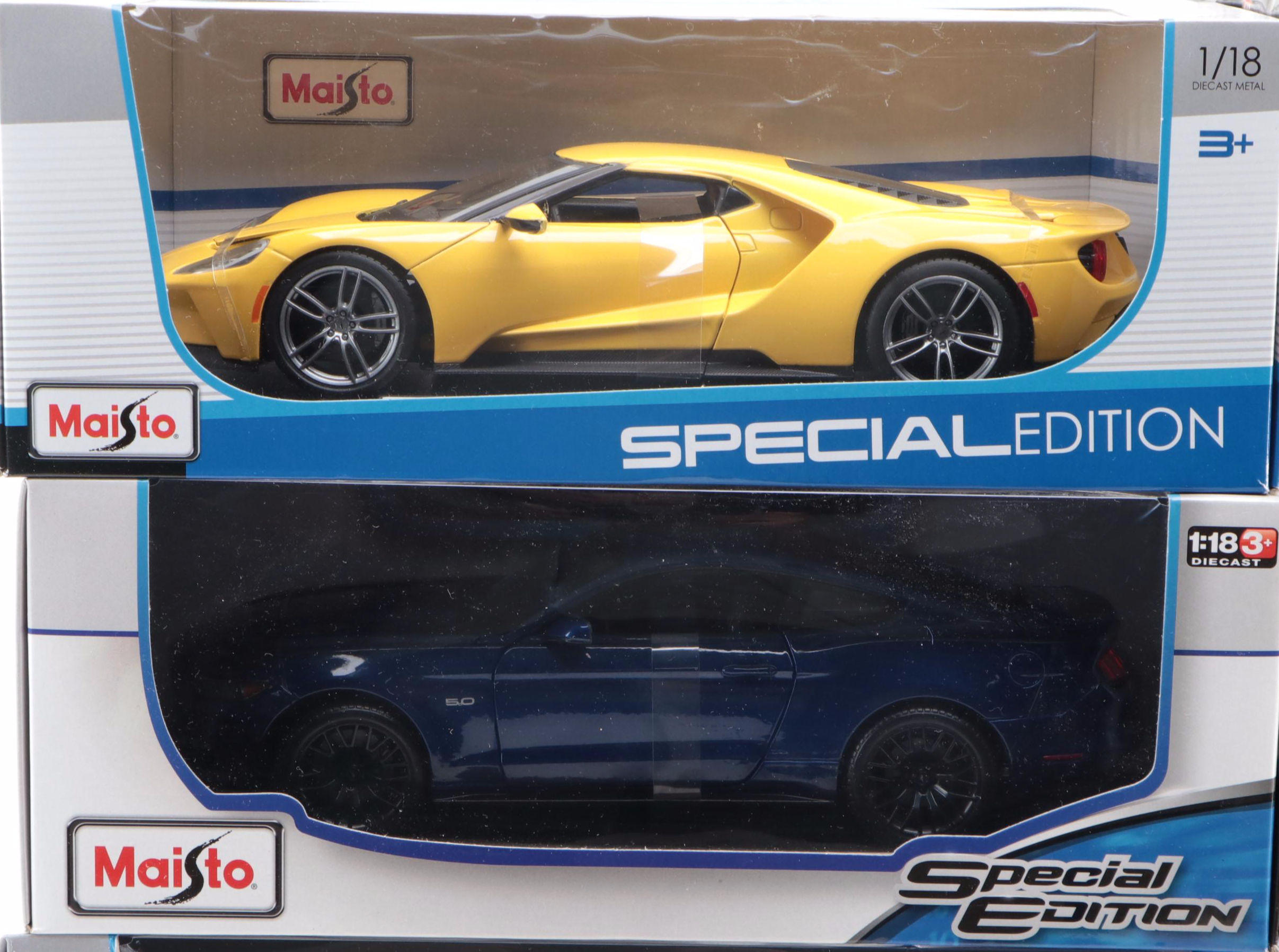 Maisto, Yat Ming, Bburago Shelby Cobra, Ford GTs and Mustang