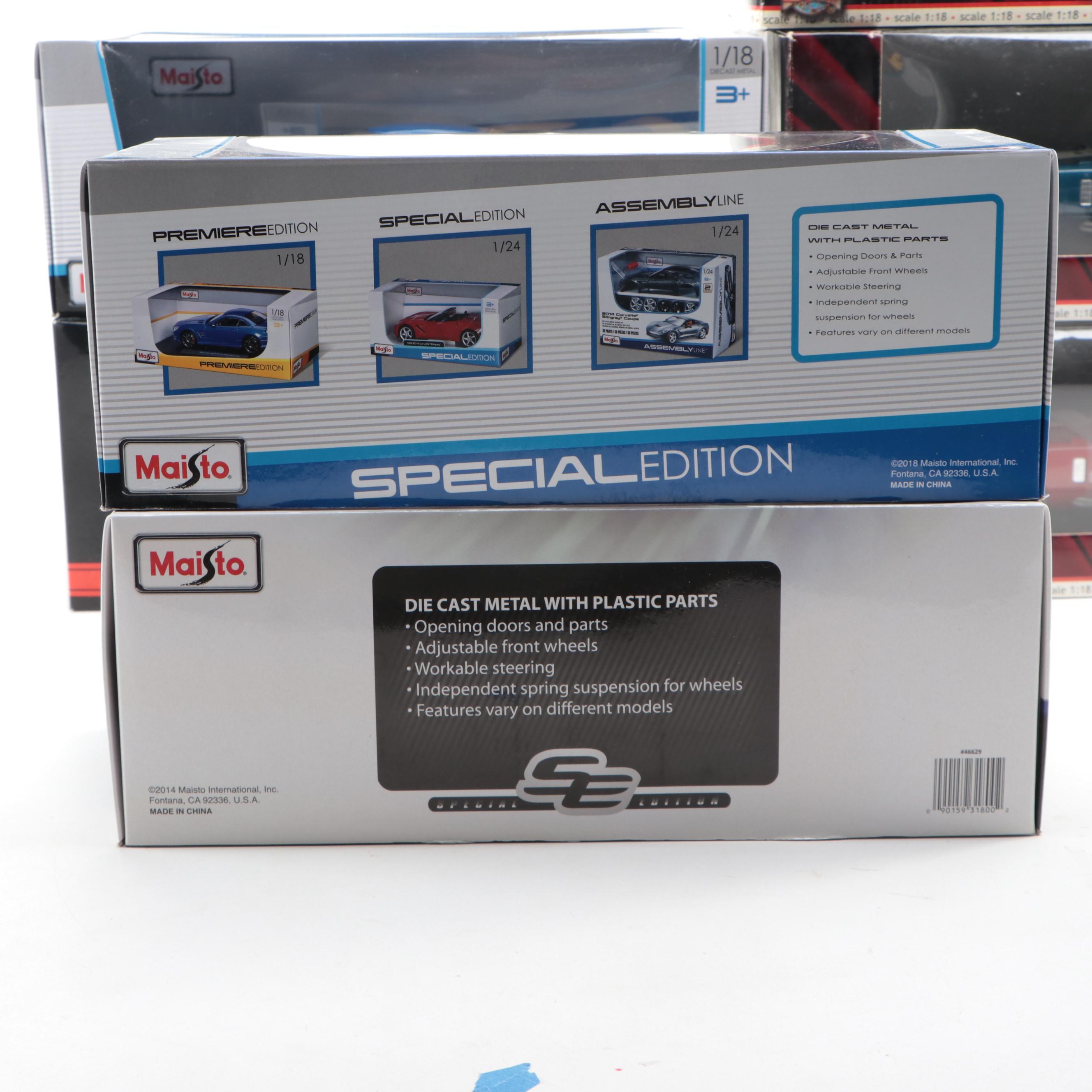 Maisto, Yat Ming, Bburago Shelby Cobra, Ford GTs and Mustang