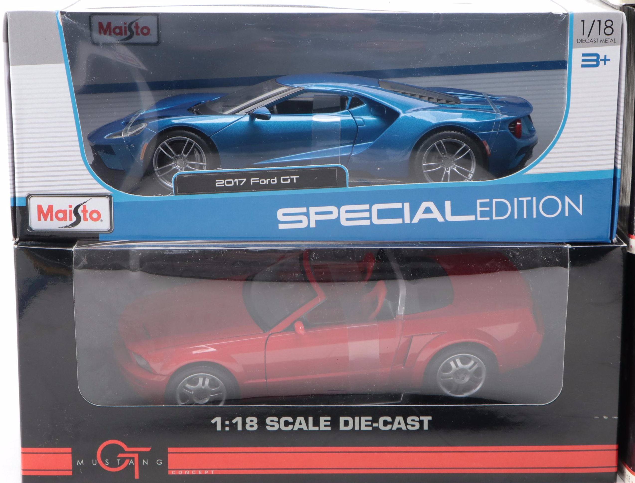 Maisto, Yat Ming, Bburago Shelby Cobra, Ford GTs and Mustang