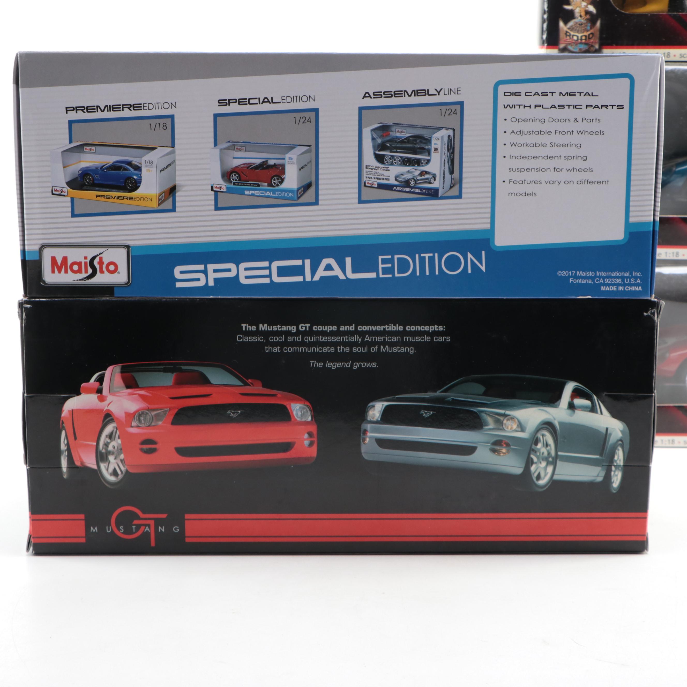 Maisto, Yat Ming, Bburago Shelby Cobra, Ford GTs and Mustang