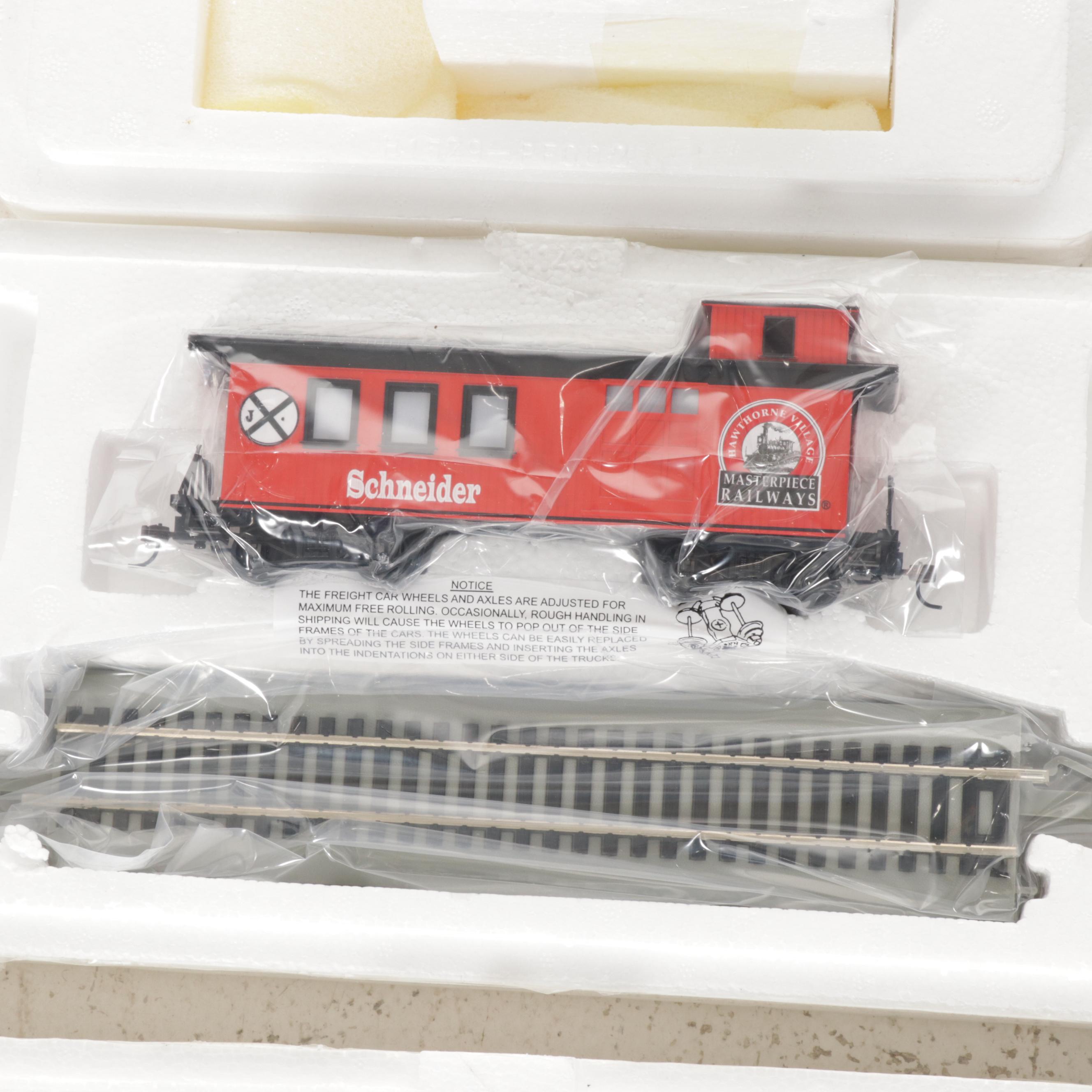Bradford Exchange Hawthorne Village Allis-Chalmers HO Scale Train Set