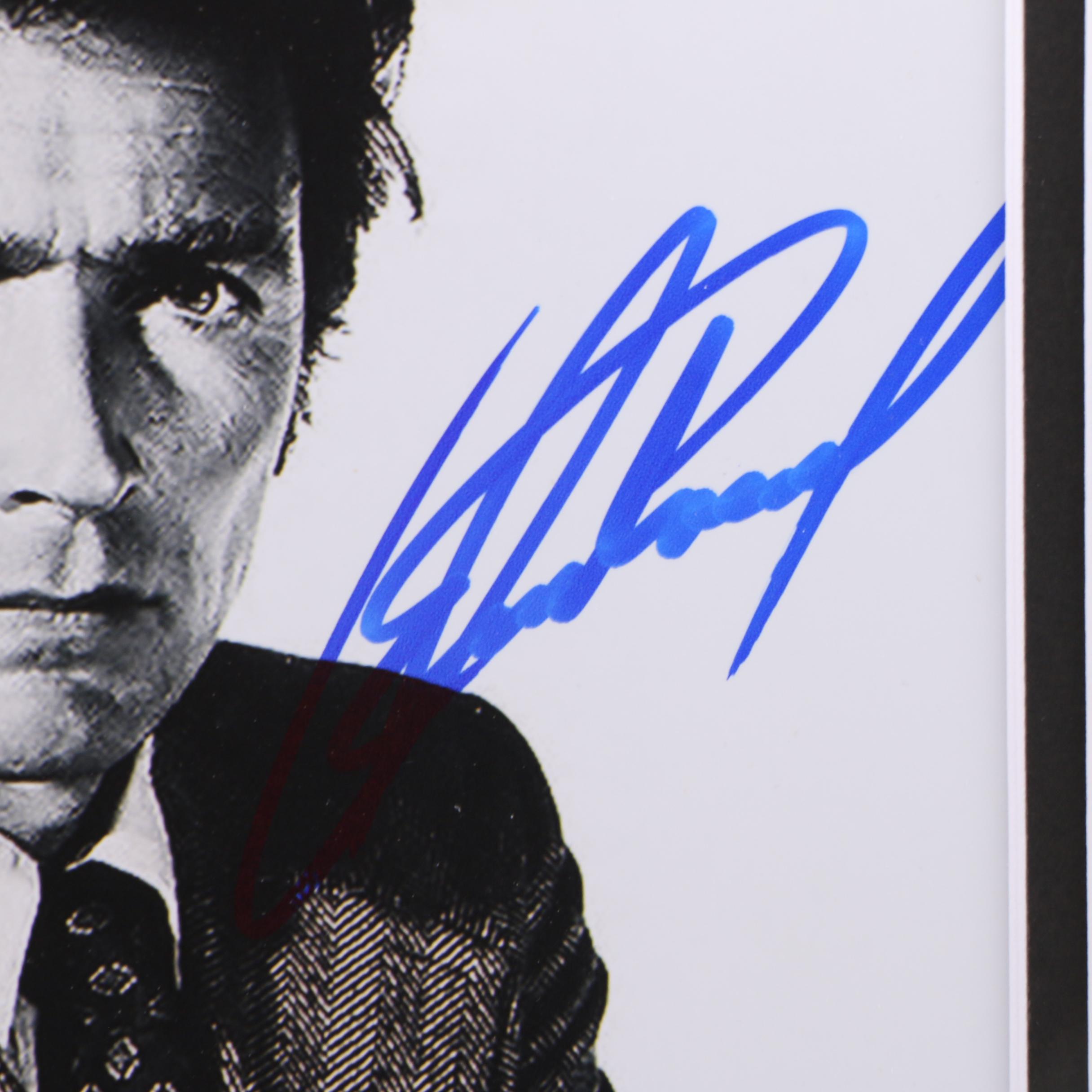 Clint Eastwood Signed "Dirty Harry" Giclée in Mat Frame