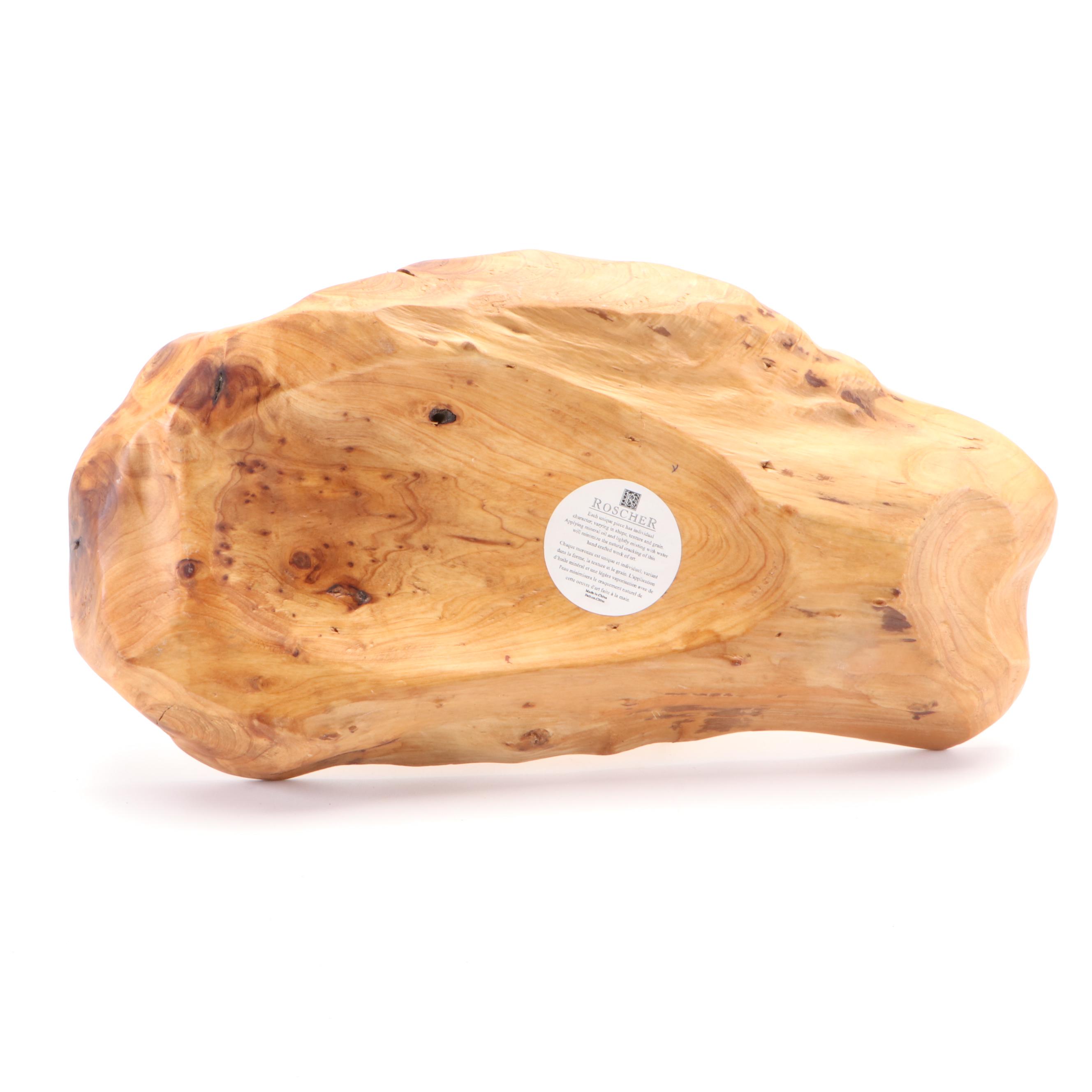 Crofton Live Edge Wood Cheese Board with Other Wood Serveware