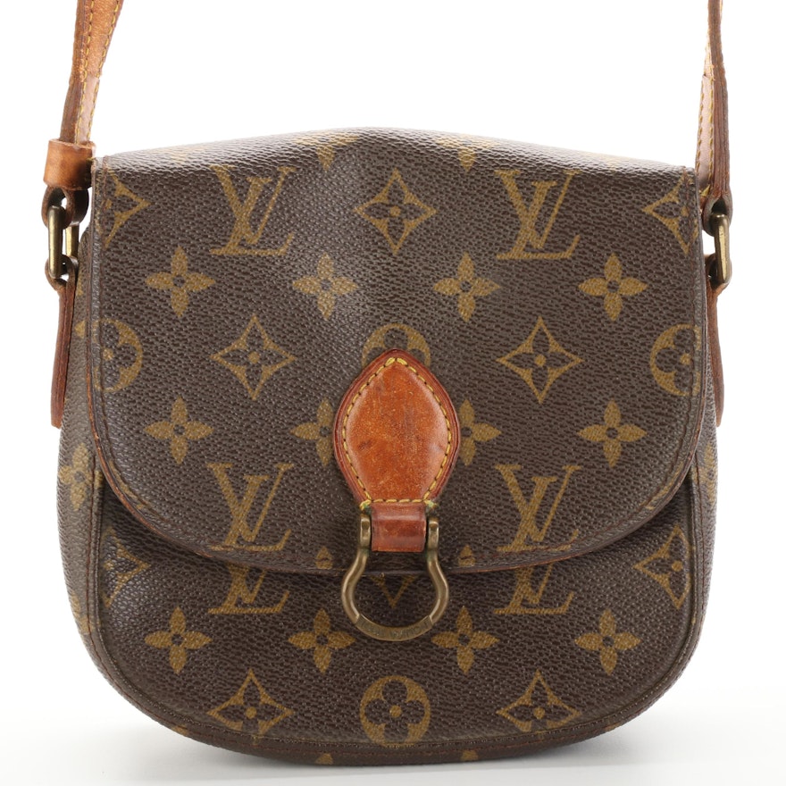 Louis Vuitton Saint Cloud PM Shoulder Bag in Monogram Canvas