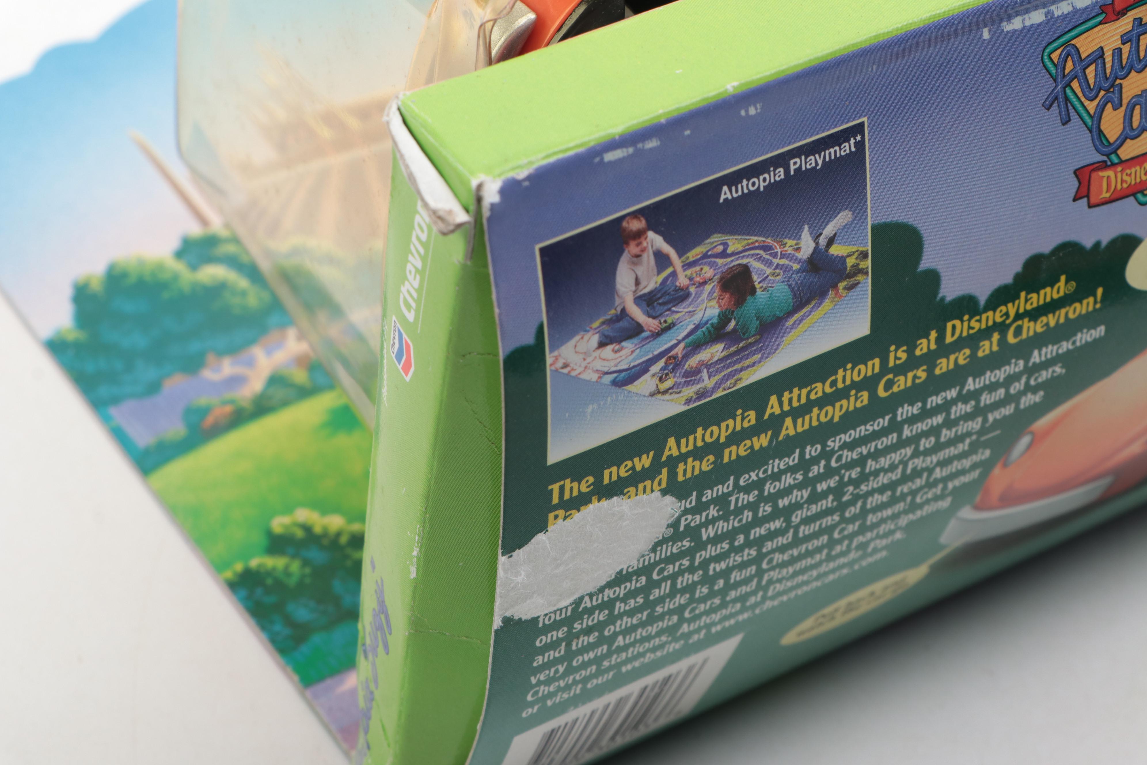 "The Chevron Cars" and Disneyland "The Autopia Cars" Toy Cars, 1990s-2000s