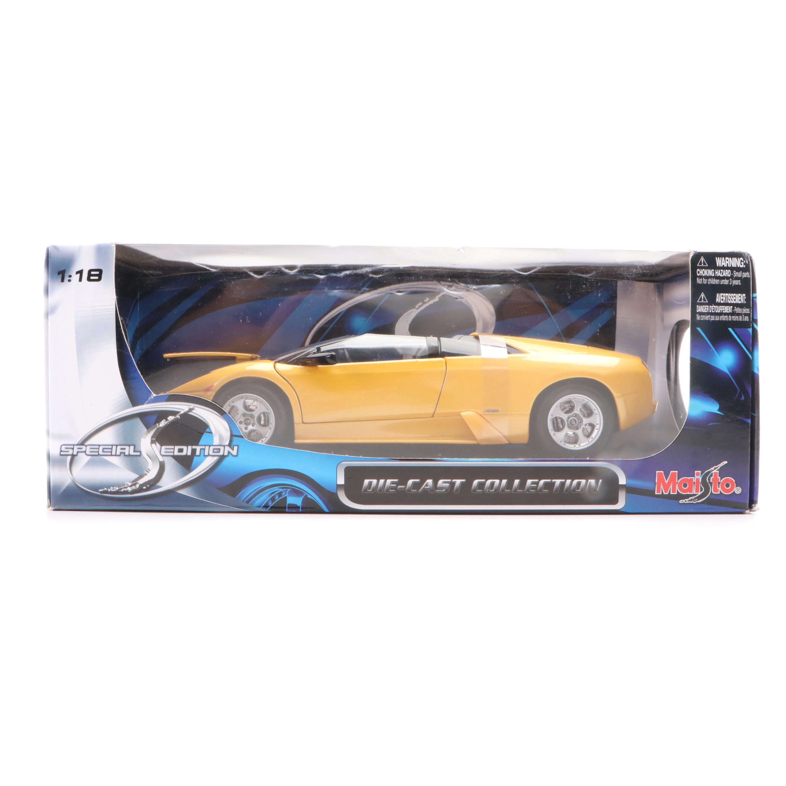 Maisto "2010 Chevrolet Camaro SS" and Other Diecast Model Cars