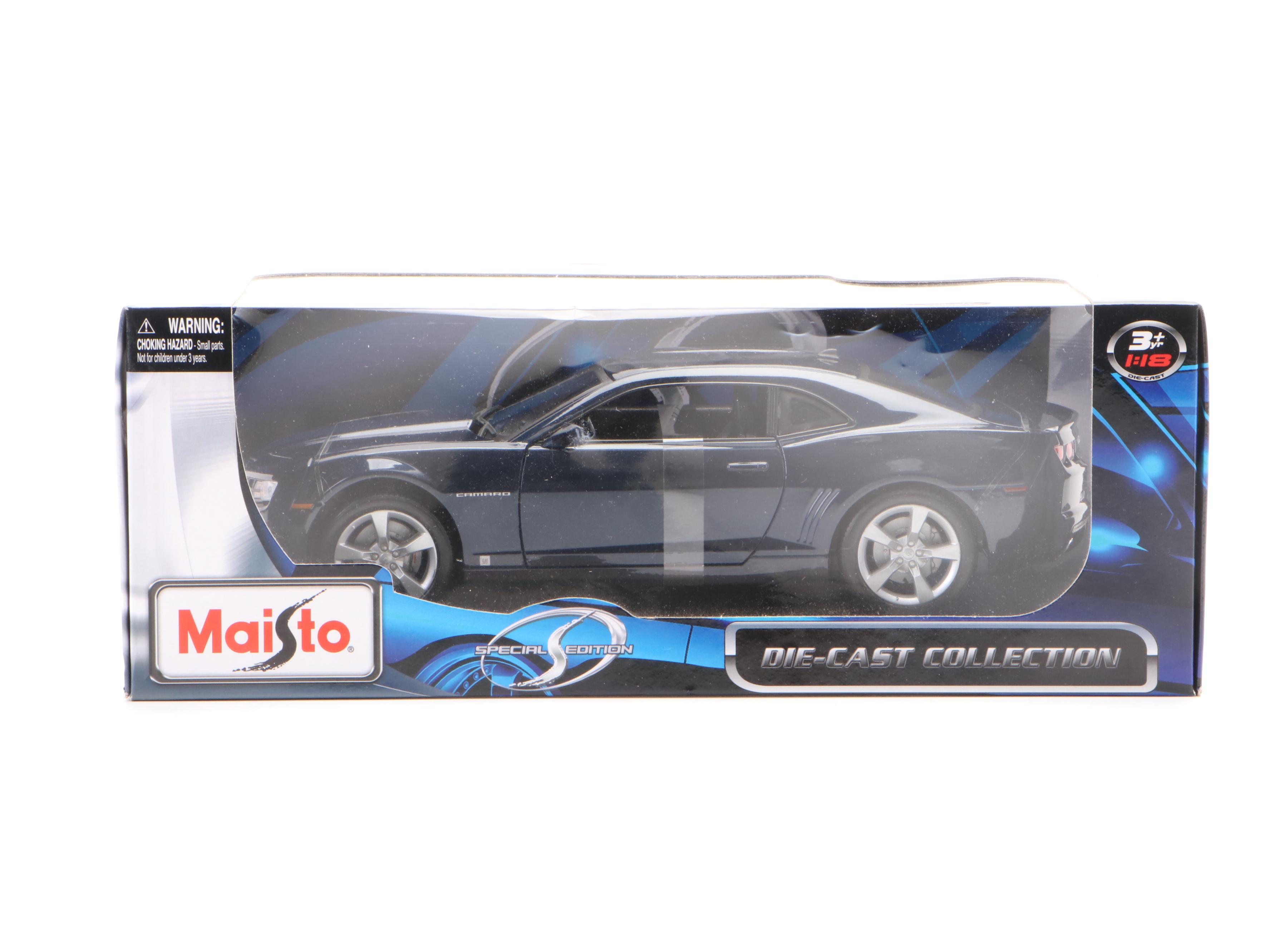 Maisto "2010 Chevrolet Camaro SS" and Other Diecast Model Cars