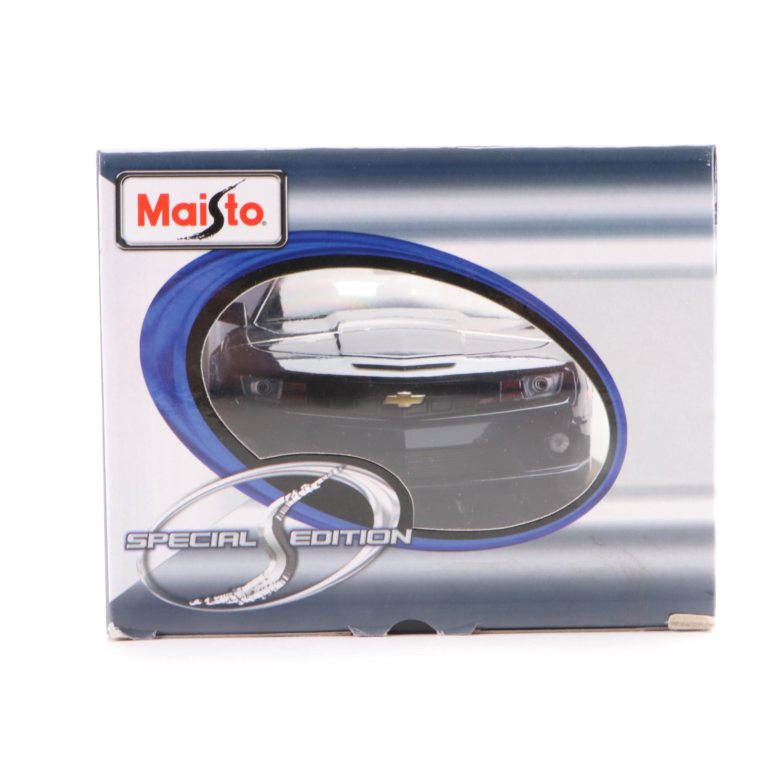 Maisto "2010 Chevrolet Camaro SS" and Other Diecast Model Cars