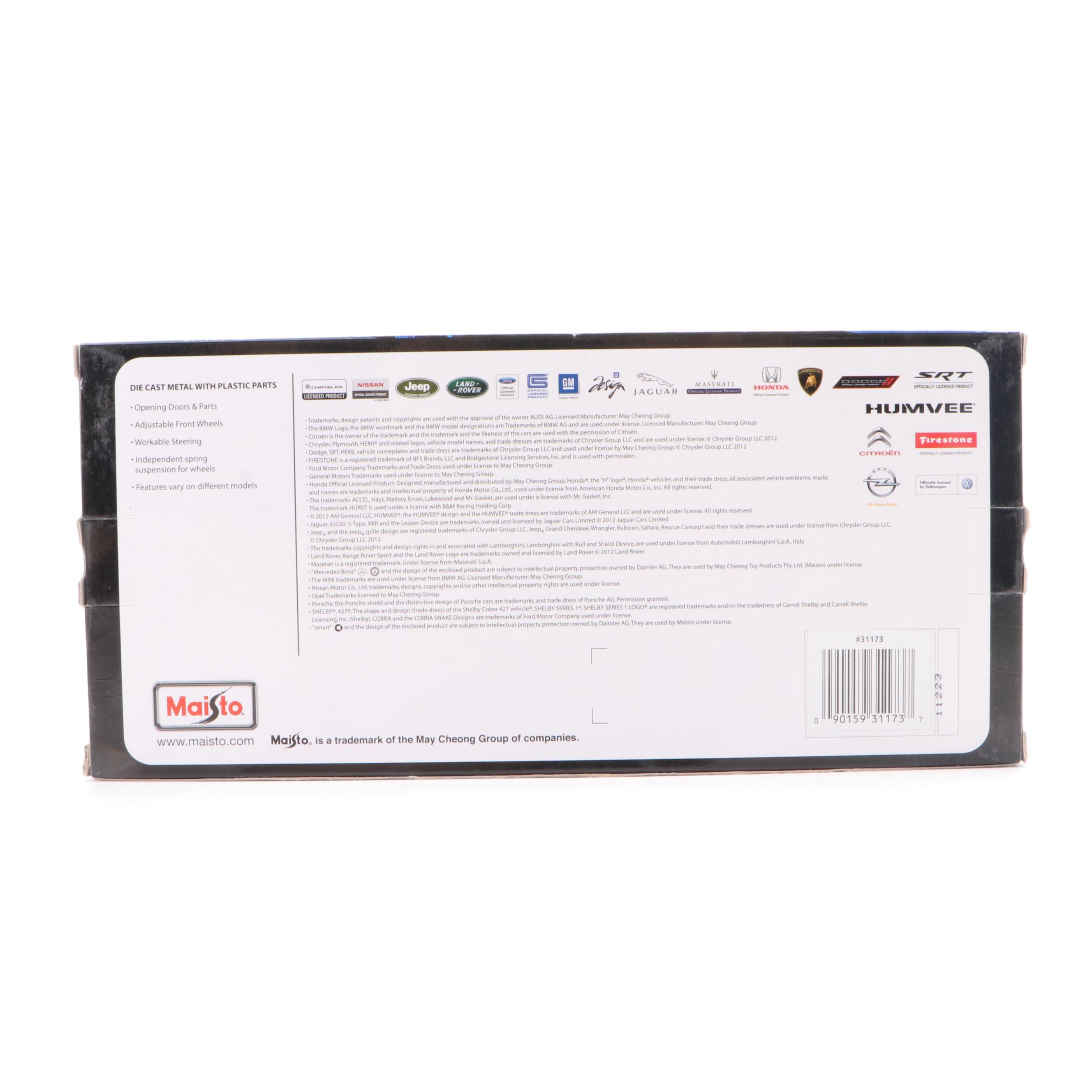 Maisto "2010 Chevrolet Camaro SS" and Other Diecast Model Cars