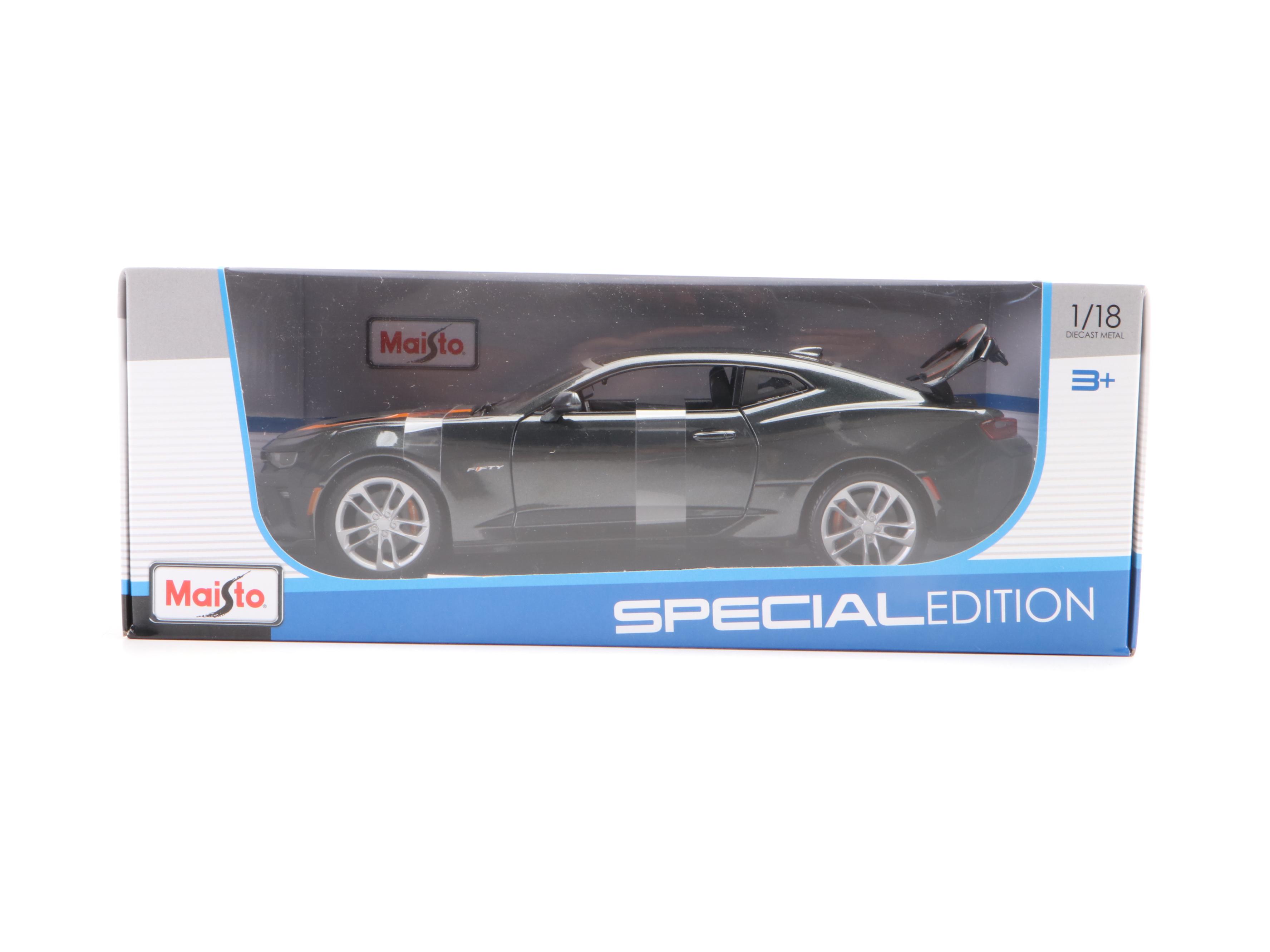 Maisto "2010 Chevrolet Camaro SS" and Other Diecast Model Cars