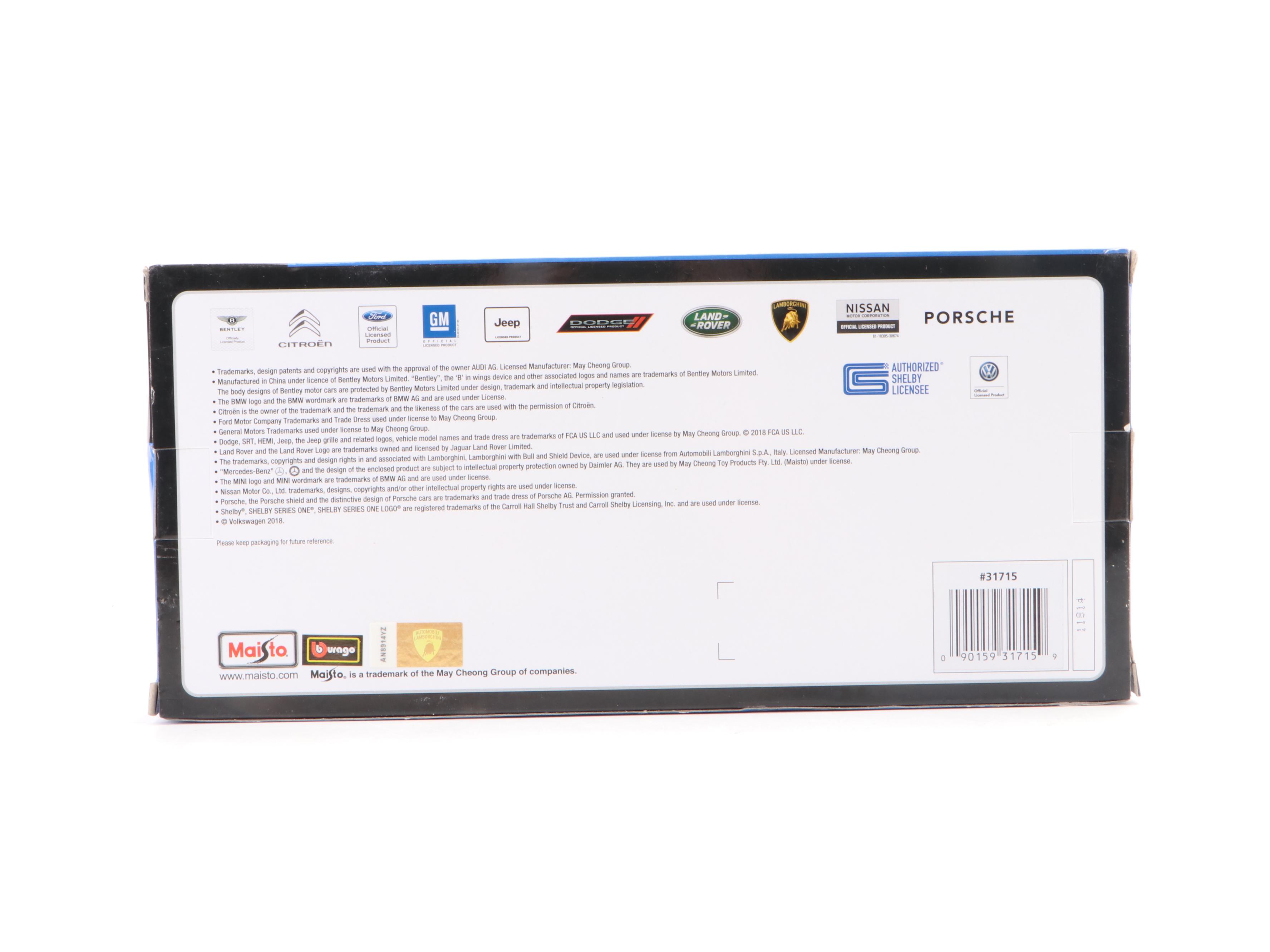 Maisto "2010 Chevrolet Camaro SS" and Other Diecast Model Cars