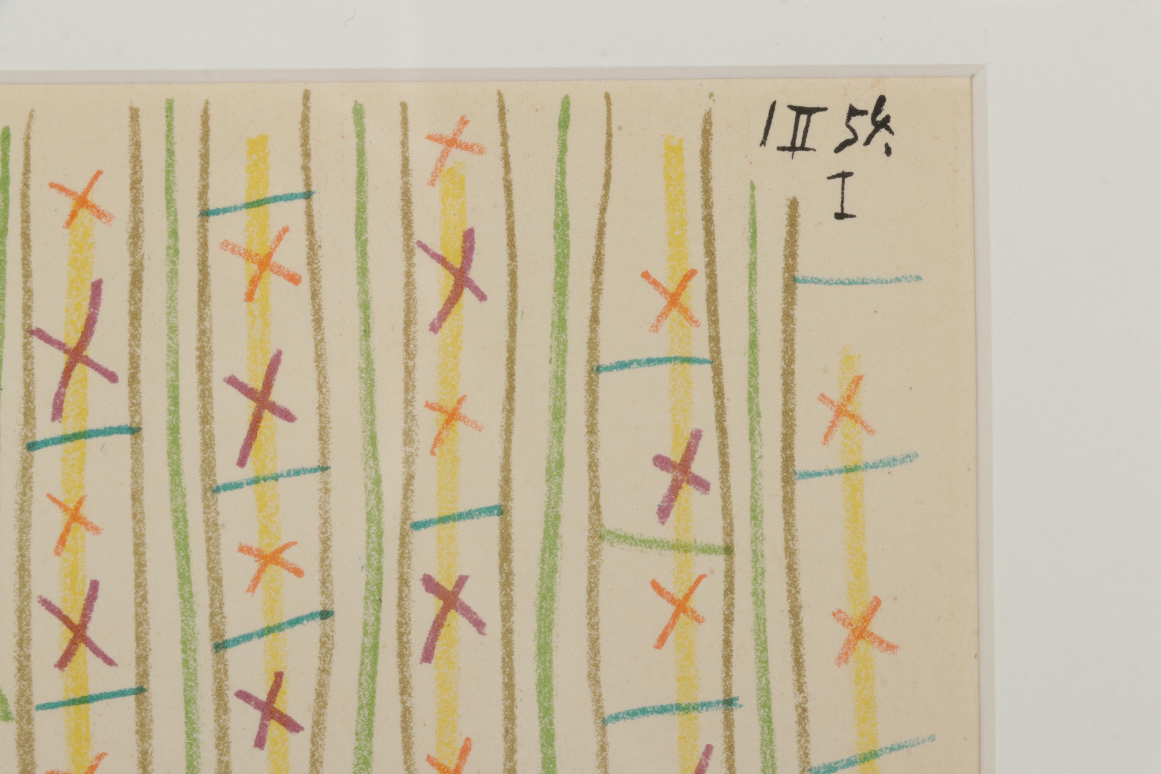 Lithograph After Pablo Picasso "Picasso et la Comedie Humaine" for "Verve," 1954