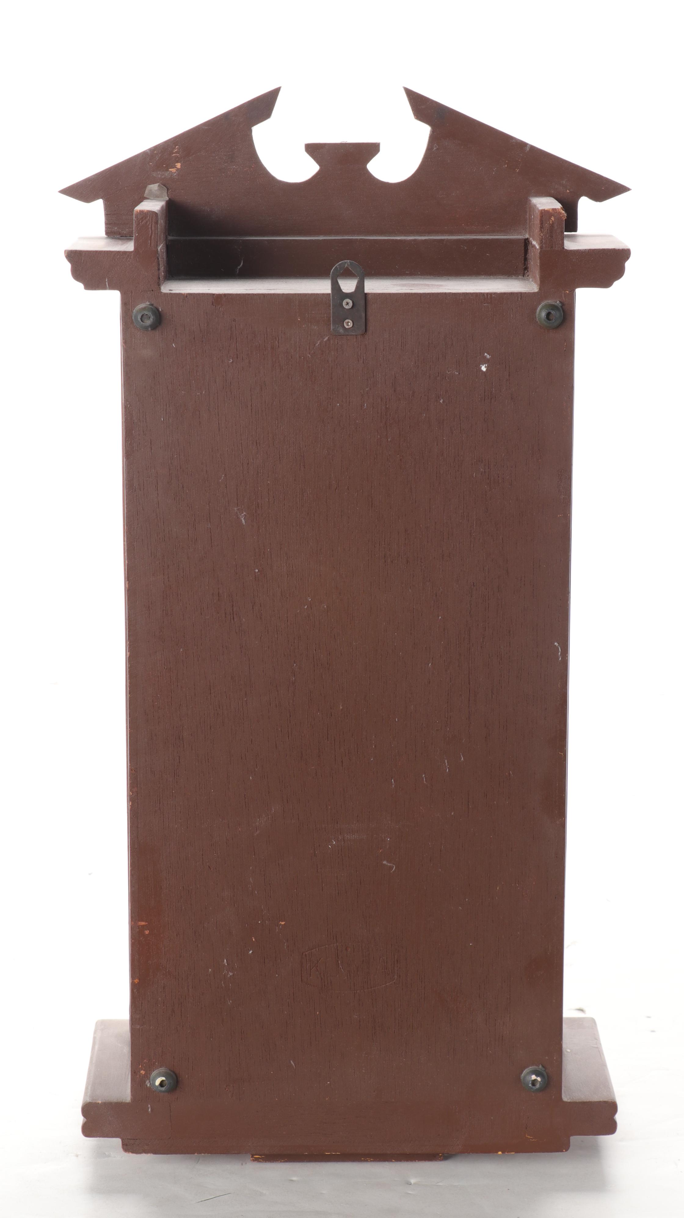 Centurion 35-Day Regulator Wooden Wall Clock