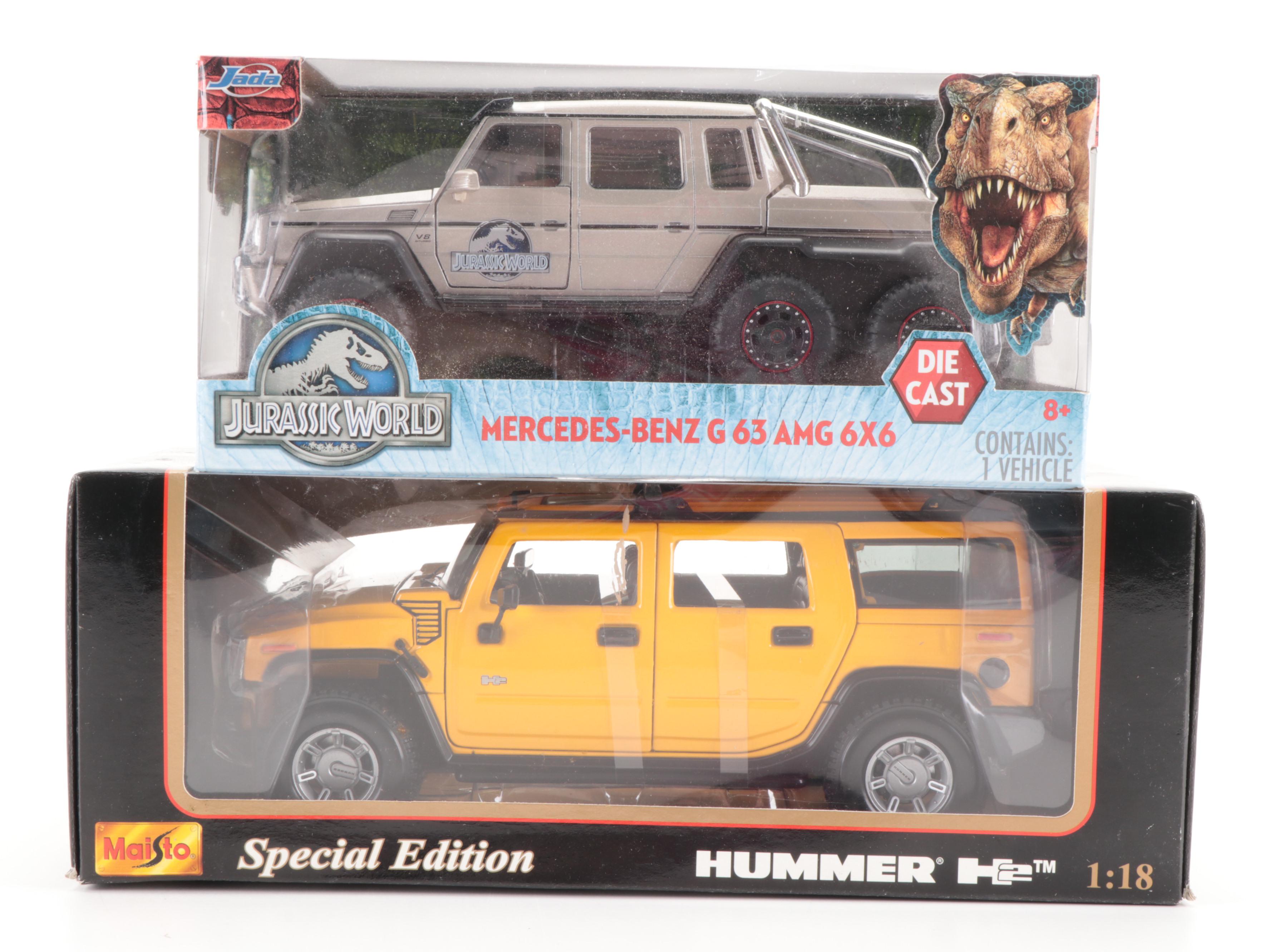 Maisto Special Edition Hummer H2 and Other Diecast Model Cars