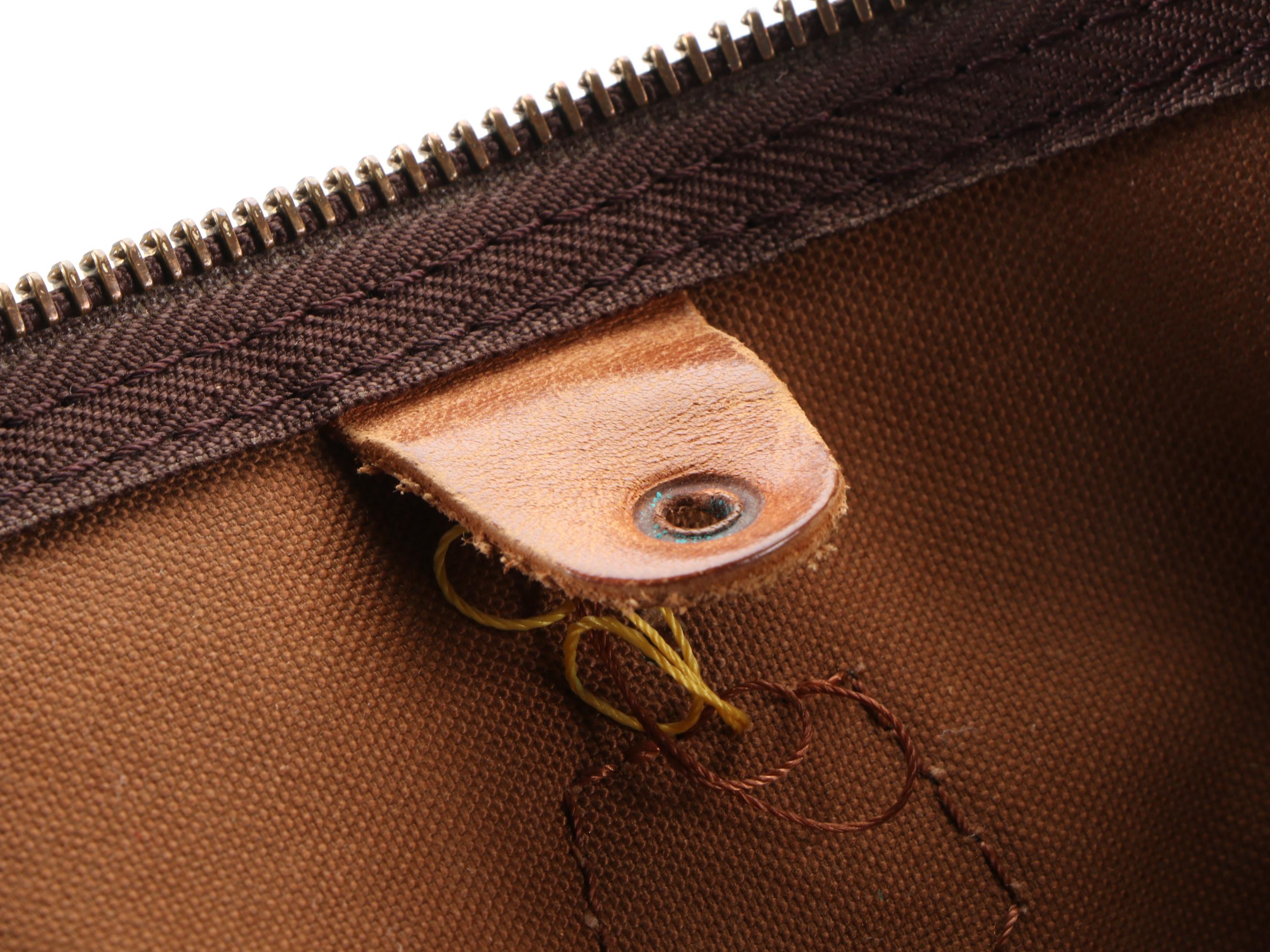 Louis Vuitton Speedy 35 in Monogram Canvas and Vachetta Leather