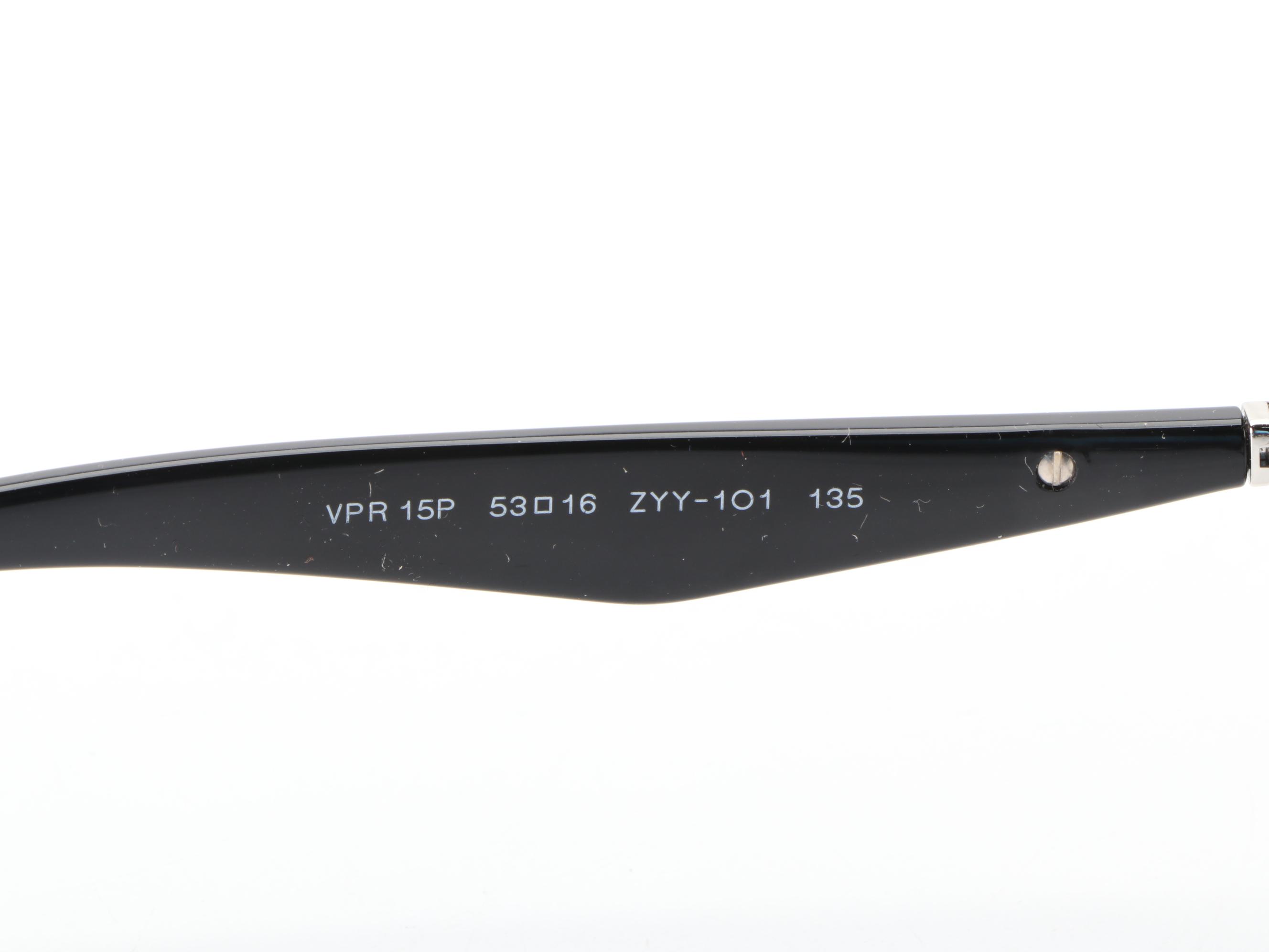 Prada VPR 15P Eyeglass Frames with Case