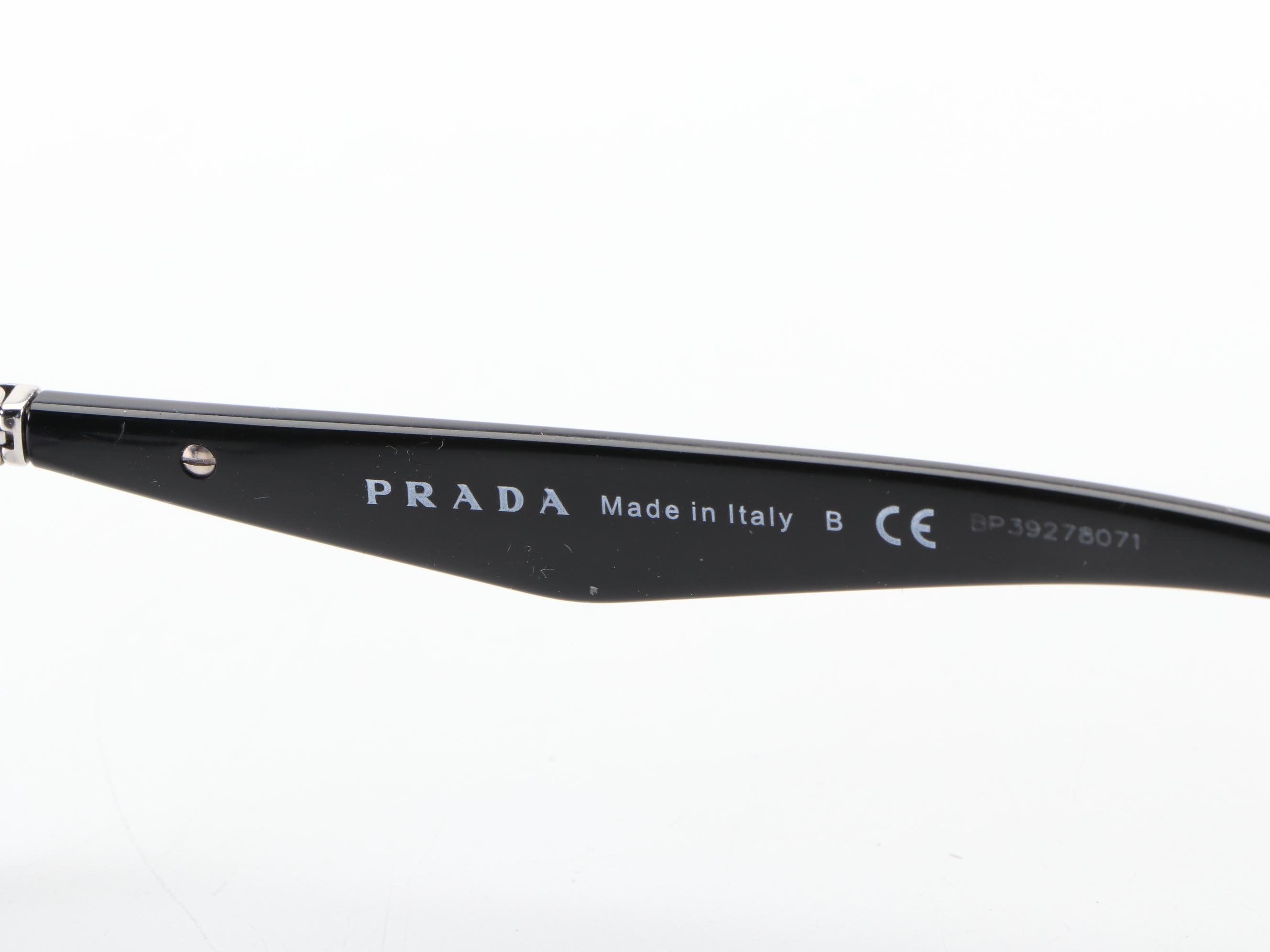 Prada VPR 15P Eyeglass Frames with Case