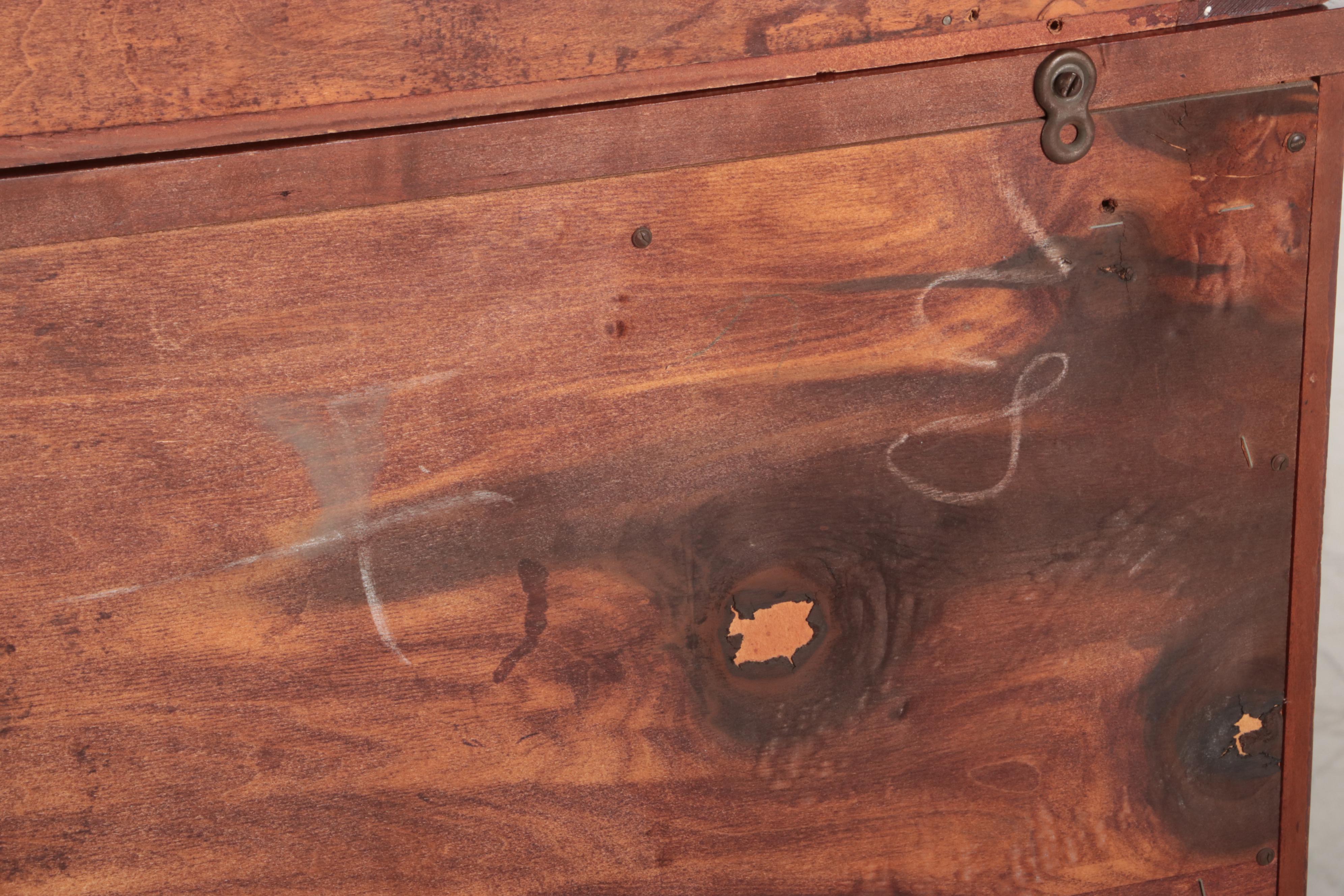 Willett Chippendale Style Cherrywood China Cabinet, Mid-20th Century