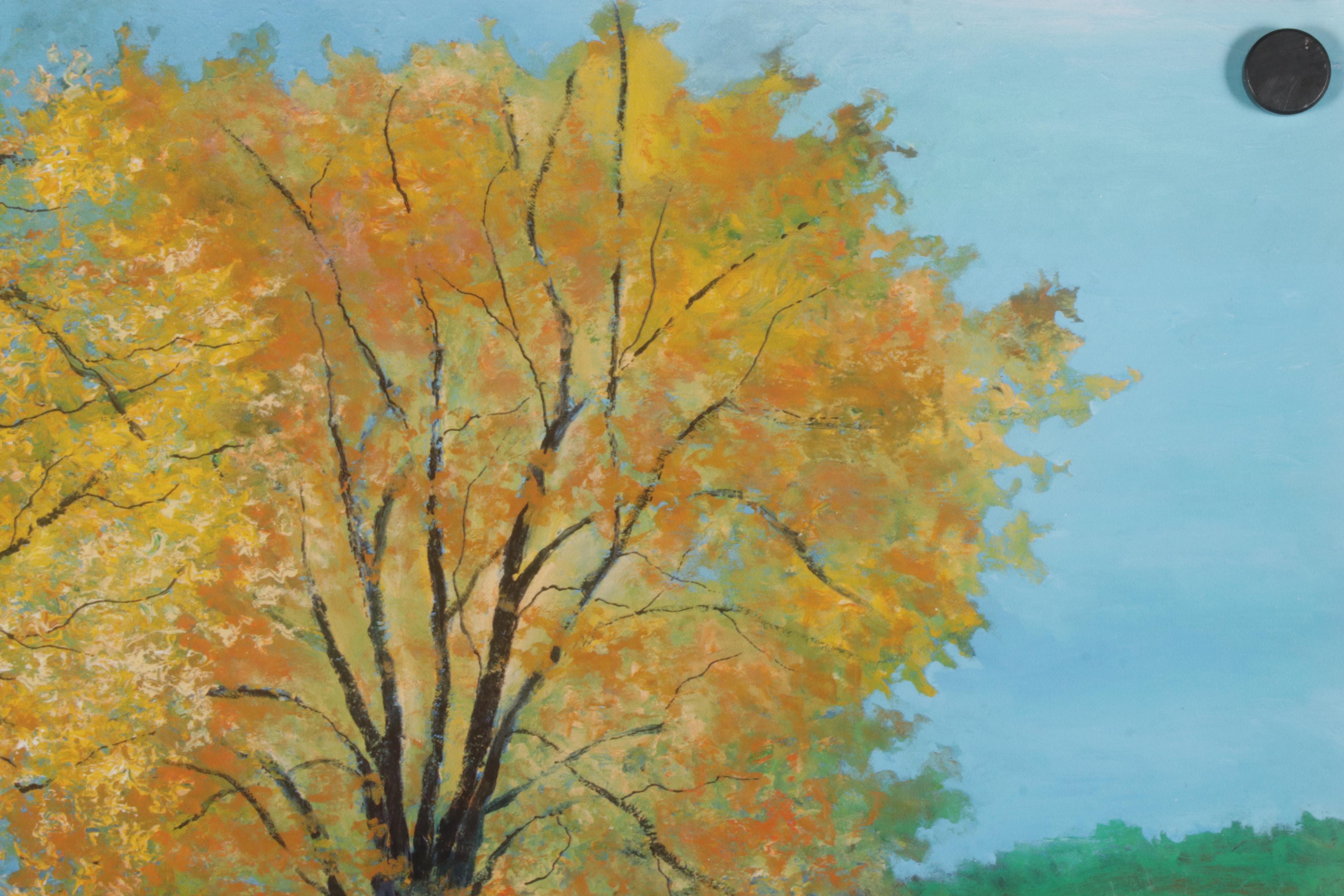 David Najar Giclée "Golden Light," 2013