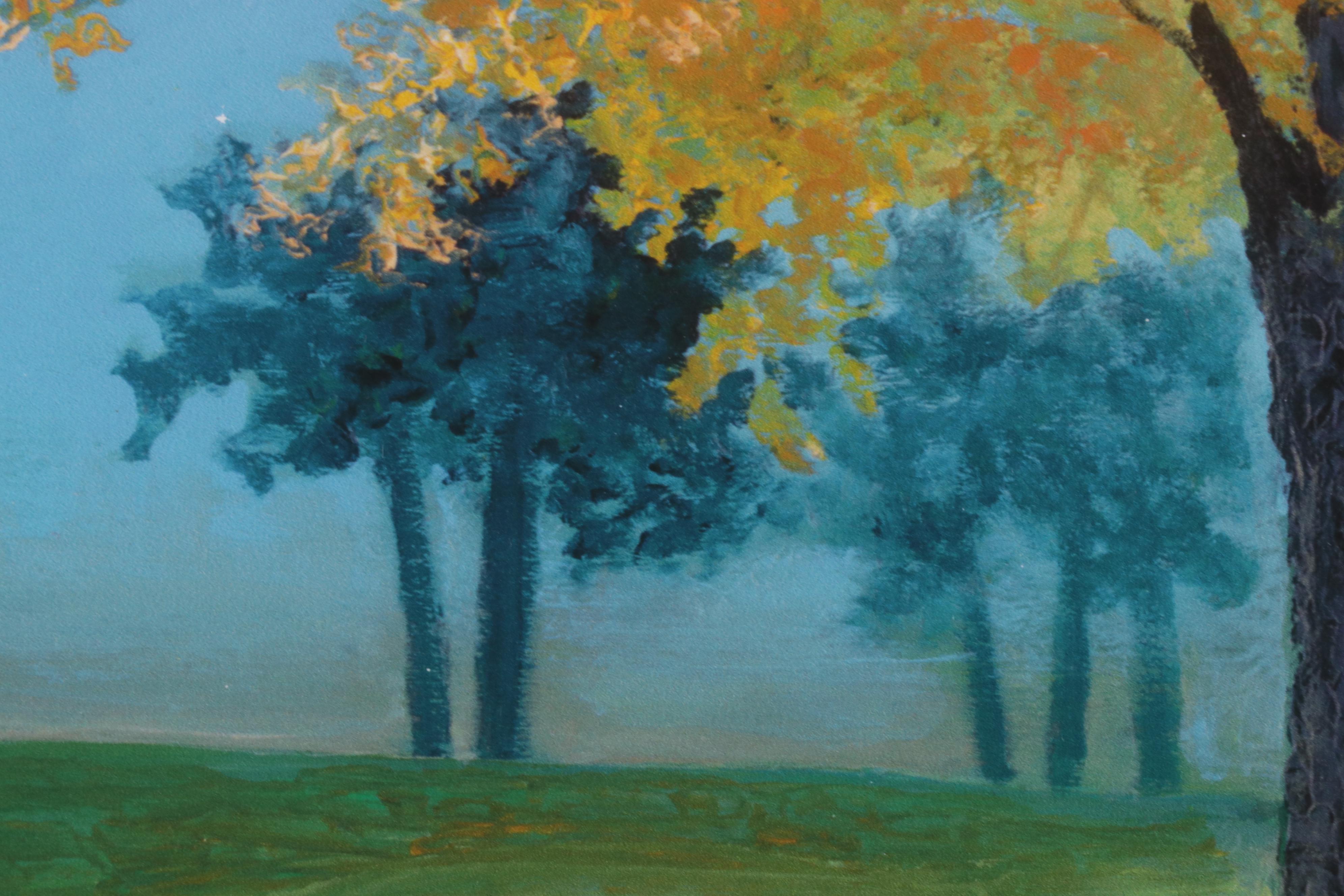 David Najar Giclée "Golden Light," 2013