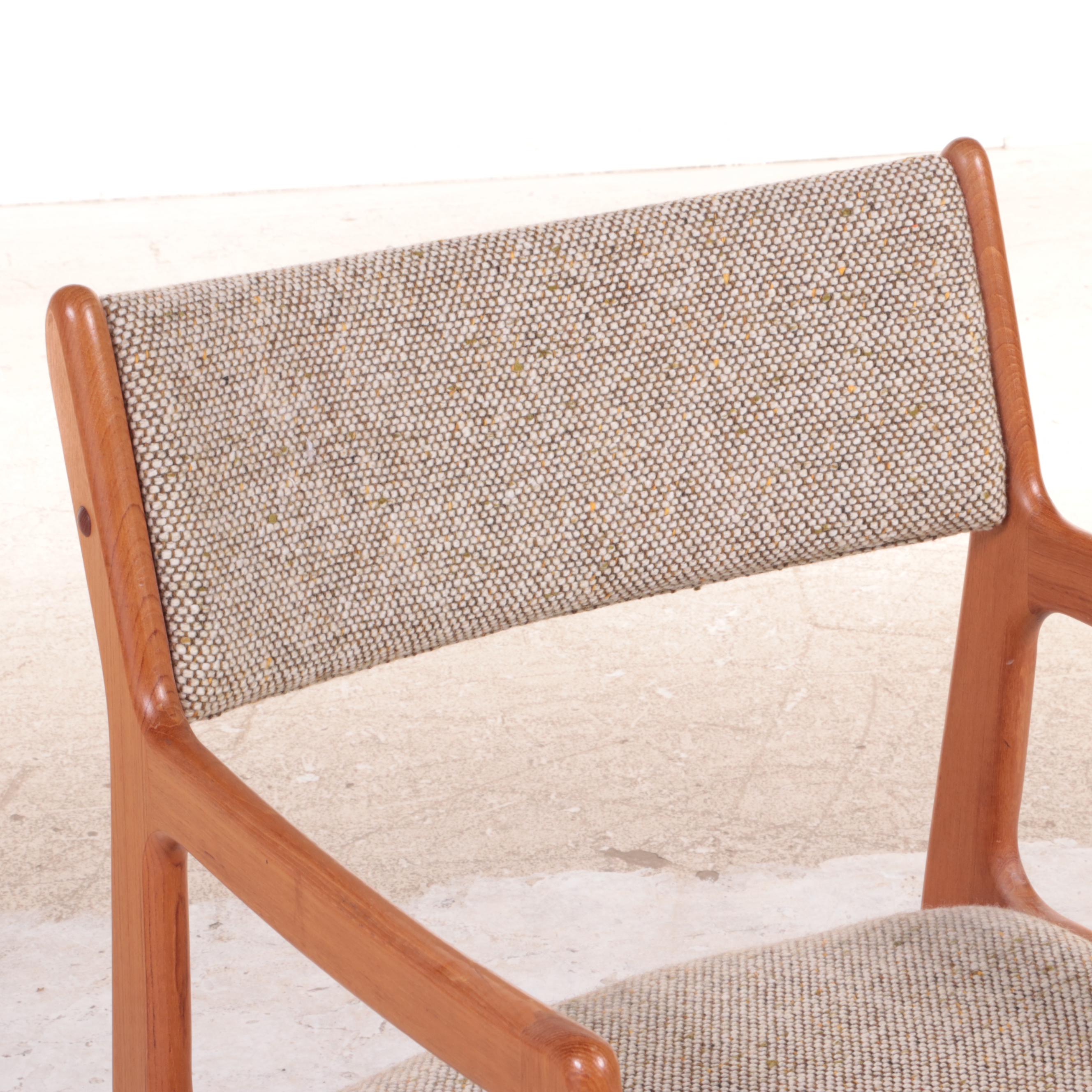 Seven-Piece Dixie Furniture Modernist Teak Dining Set