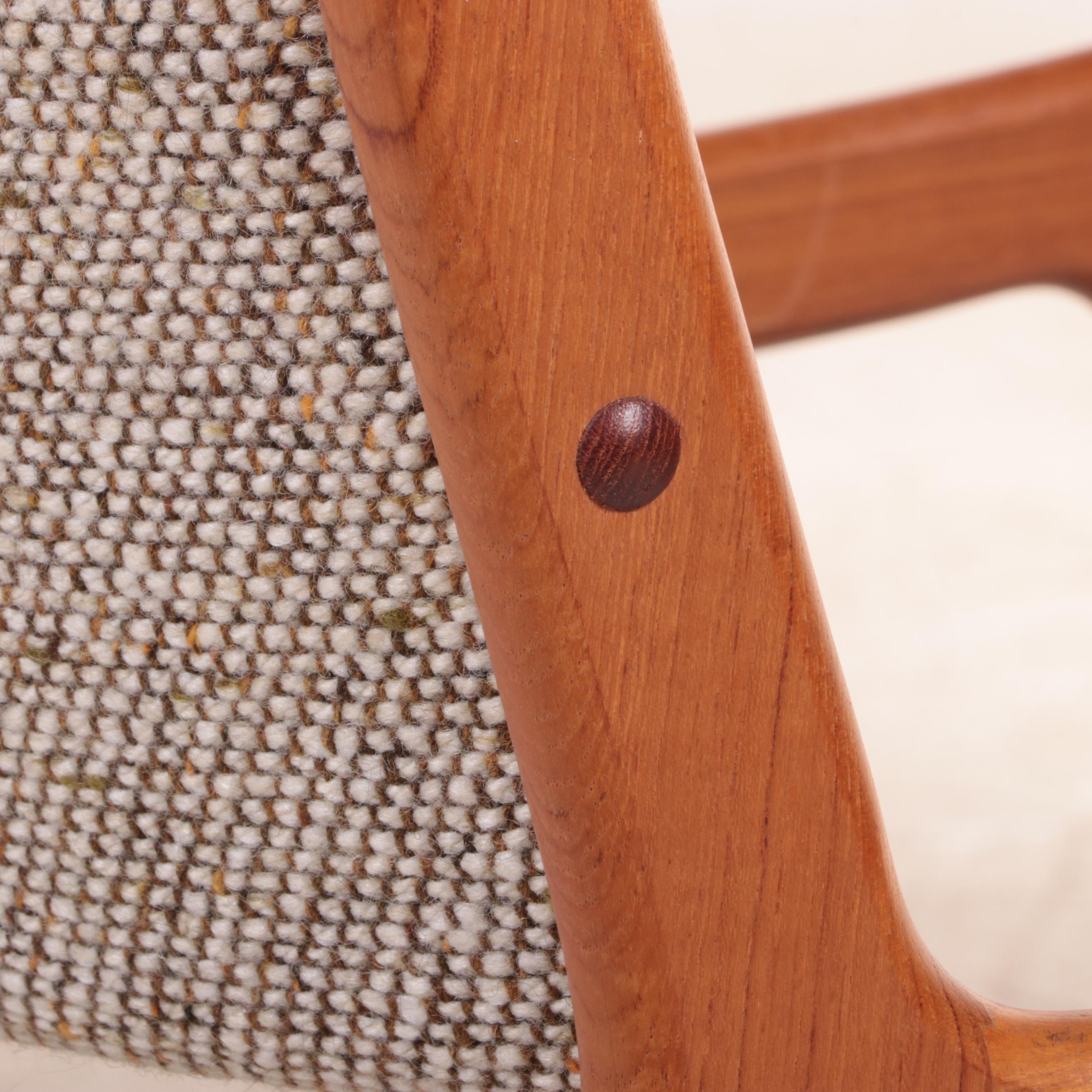 Seven-Piece Dixie Furniture Modernist Teak Dining Set