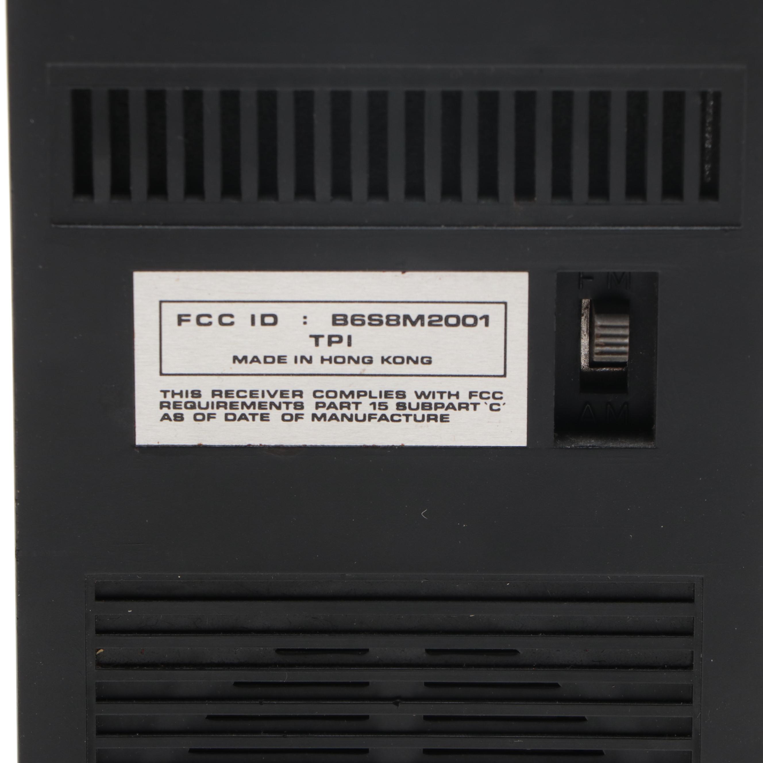 Coca-Cola Cooler Form and Vending Machine AM/FM Radios