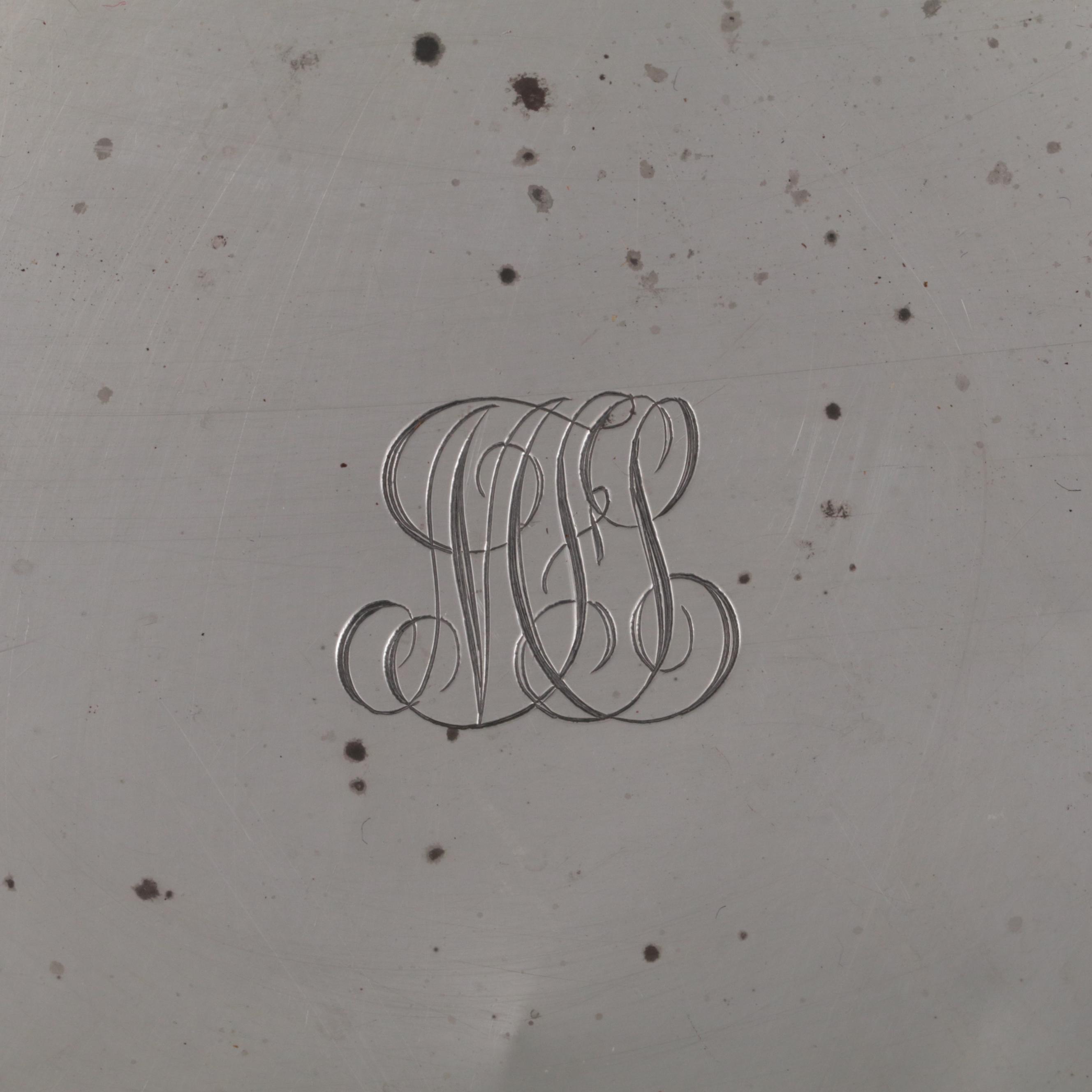 Baker-Manchester Sterling Silver Reticulated Bowl, Early 20th Century