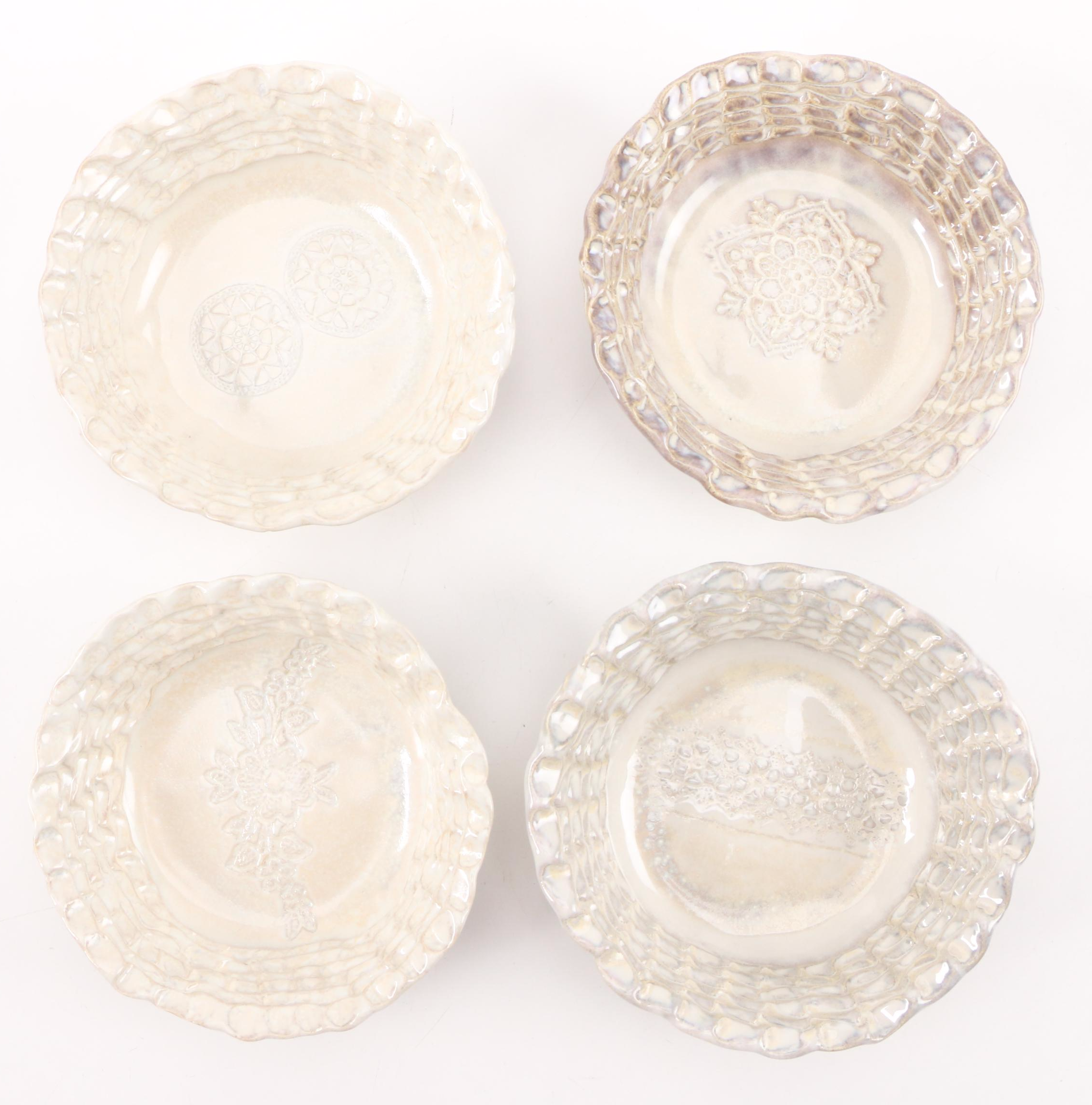 Craven Studio Hand-Built Porcelain Art Pottery Dinnerware