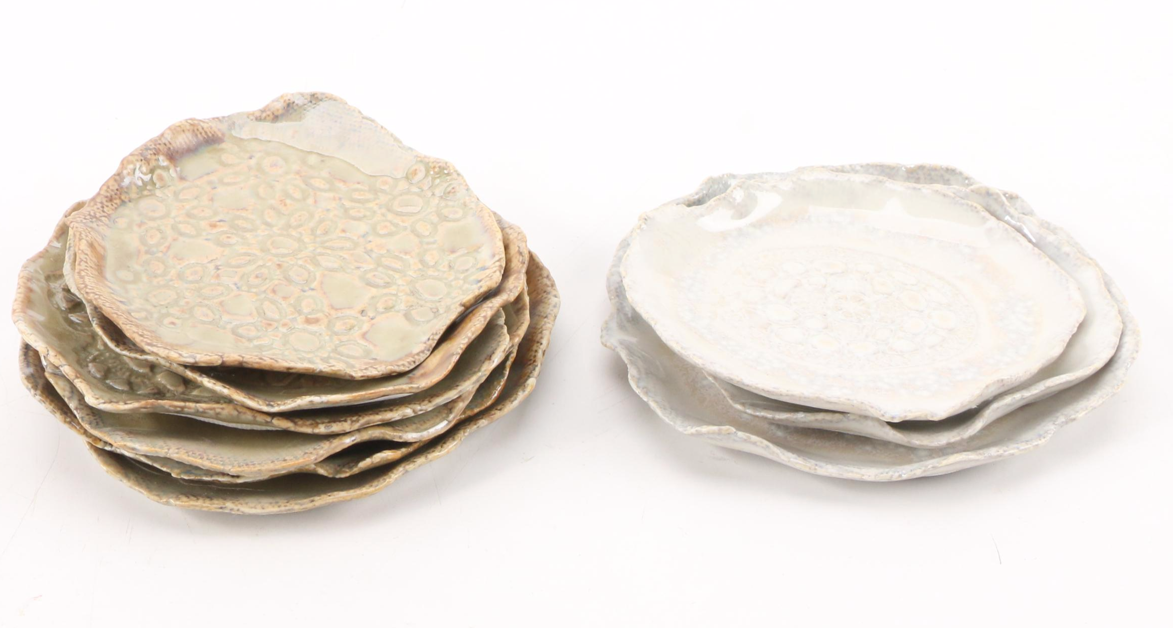 Craven Studio Hand-Built Porcelain Art Pottery Dinnerware