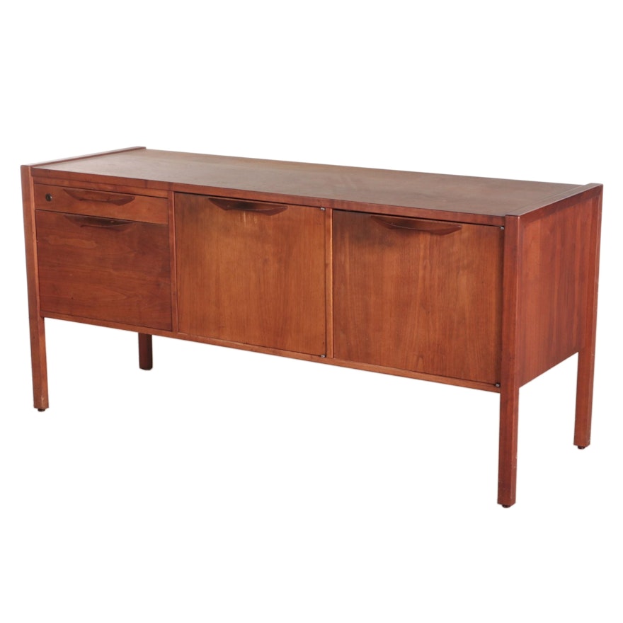 Jens Risom Design Inc. Mid-Century Modern Walnut Credenza