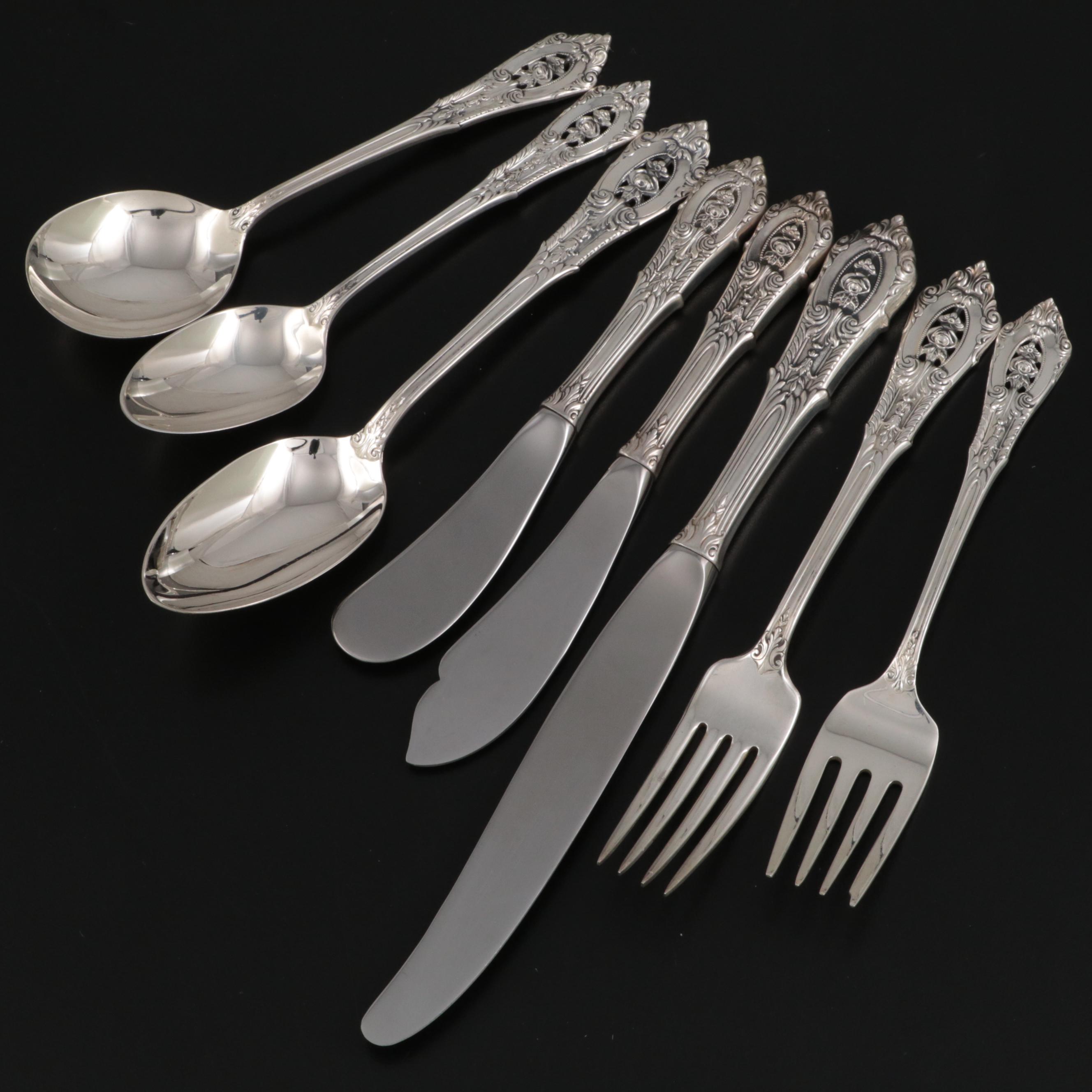 Wallace "Rose Point" Sterling Silver Flatware